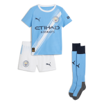 Manchester City manchester city home mini kit 202526 with custom printing Collection - ManchesterCitystore.com