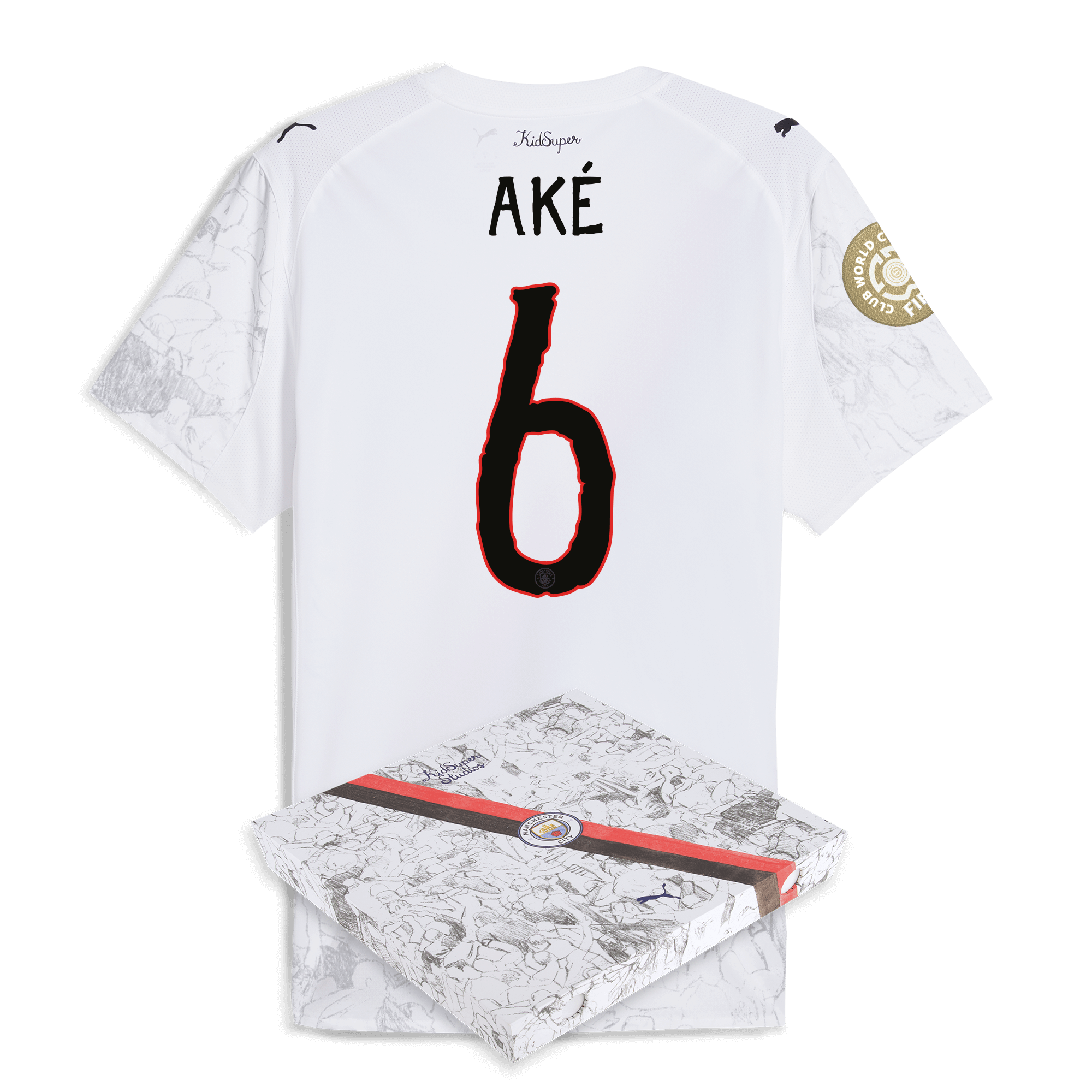 Manchester City manchester city kidsuper authentic jersey 202526 club world cup with ake 6 printing in gift box Collection - ManchesterCitystore.com