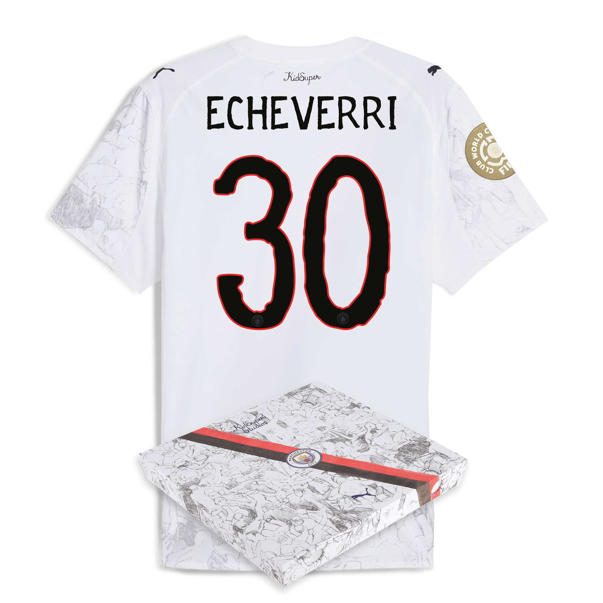 Manchester City manchester city kidsuper authentic jersey 202526 club world cup with echeverri 30 printing in gift box Collection - ManchesterCitystore.com