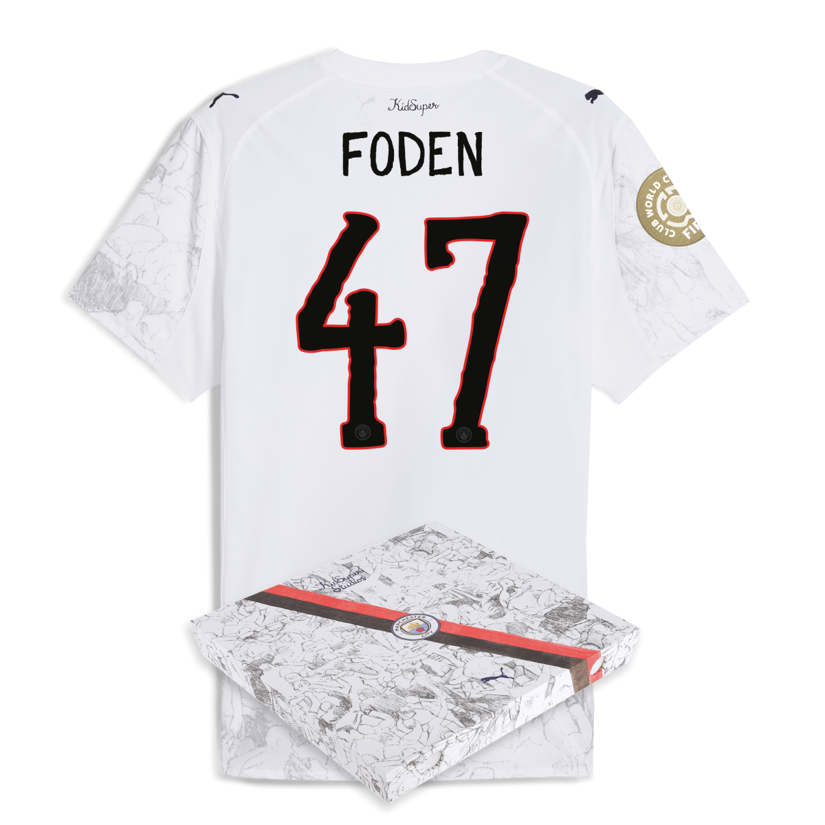 Manchester City manchester city kidsuper authentic jersey 202526 club world cup with foden 47 printing in gift box Collection - ManchesterCitystore.com
