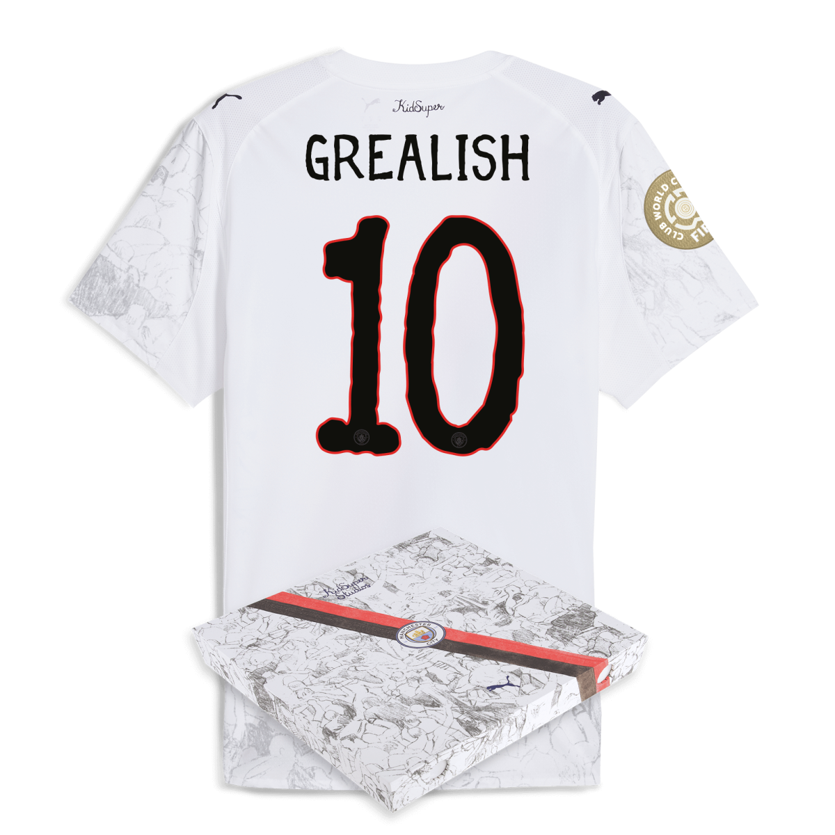 Manchester City manchester city kidsuper authentic jersey 202526 club world cup with grealish 10 printing in gift box Collection - ManchesterCitystore.com