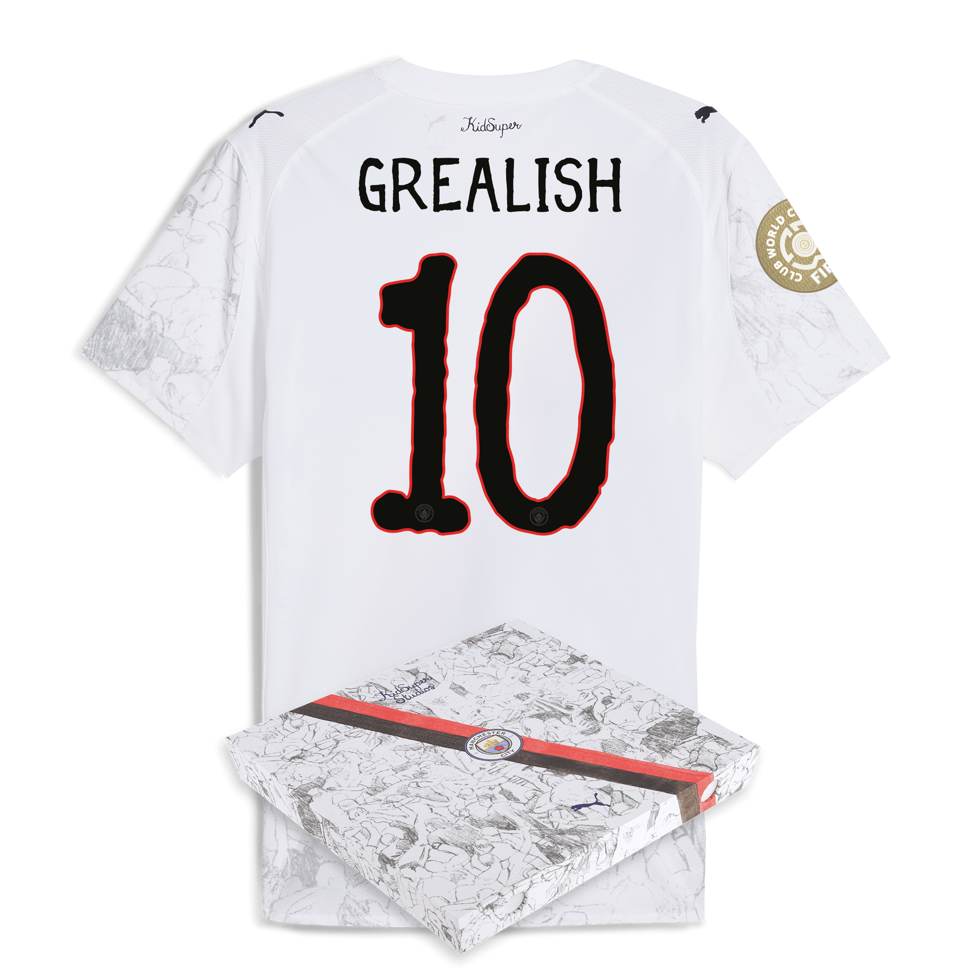 Manchester City manchester city kidsuper authentic jersey 202526 club world cup with grealish 10 printing in gift box Collection - ManchesterCitystore.com