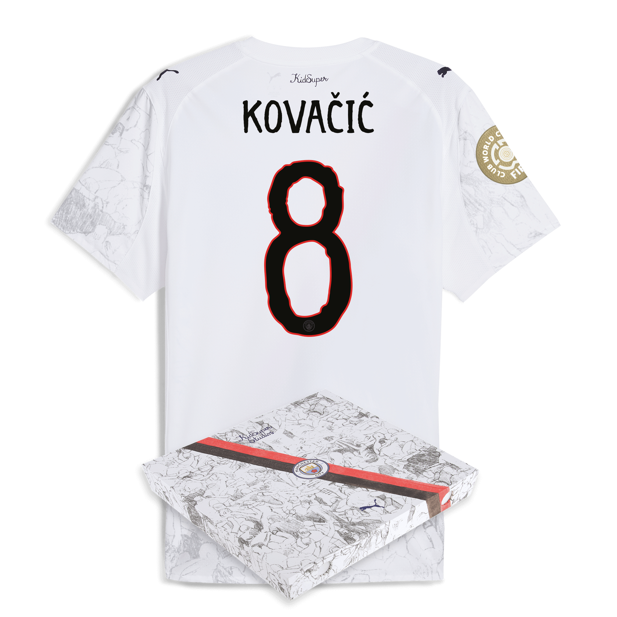 Manchester City manchester city kidsuper authentic jersey 202526 club world cup with kovacic 8 printing in gift box Collection - ManchesterCitystore.com