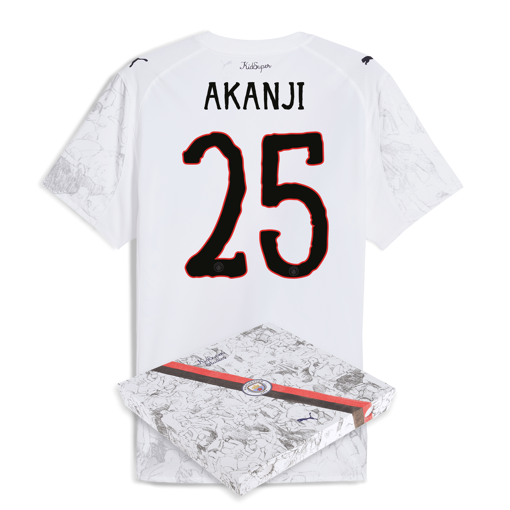 Manchester City manchester city kidsuper authentic jersey 202526 with akanji 25 printing in gift box Collection - ManchesterCitystore.com