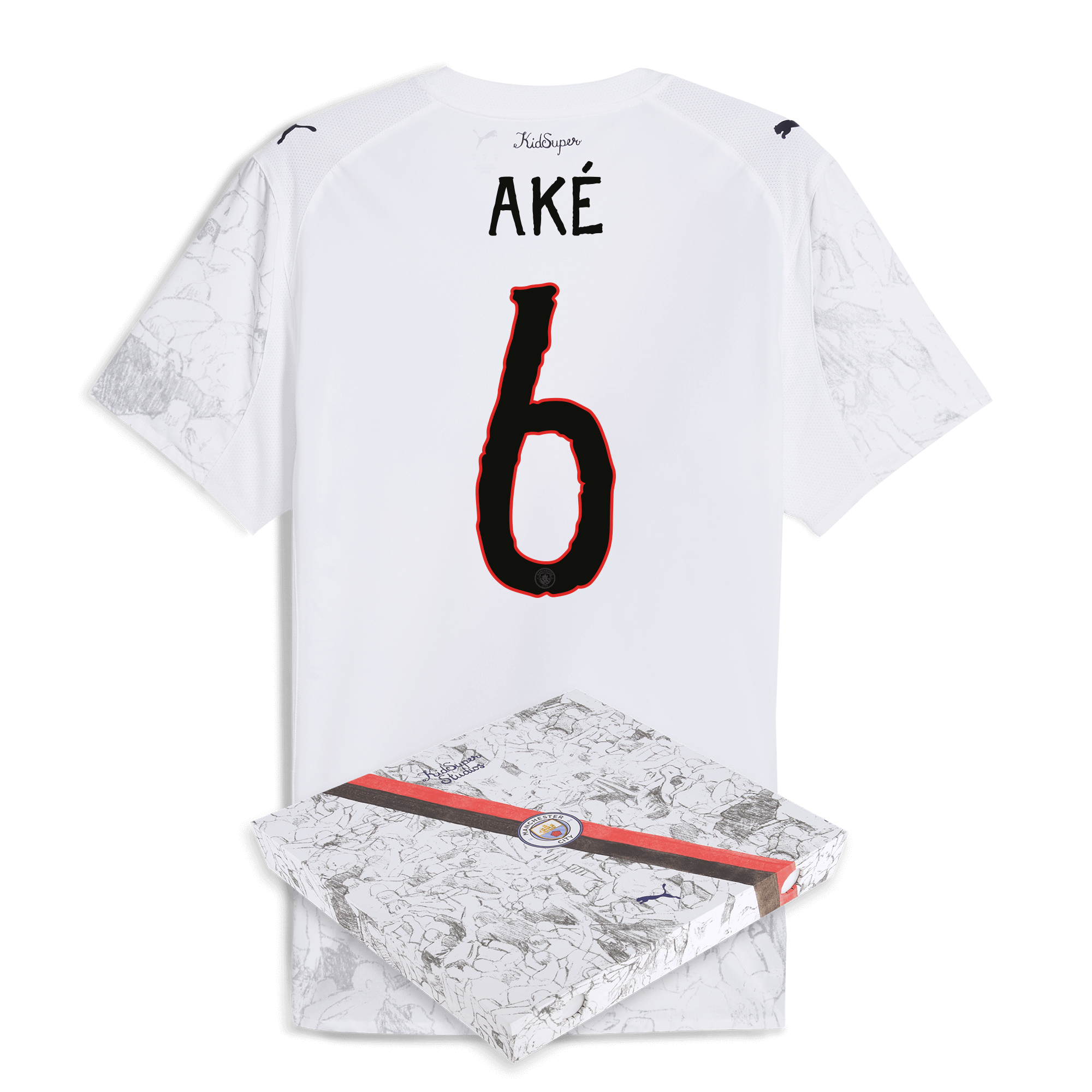 Manchester City manchester city kidsuper authentic jersey 202526 with ake 6 printing in gift box Collection - ManchesterCitystore.com