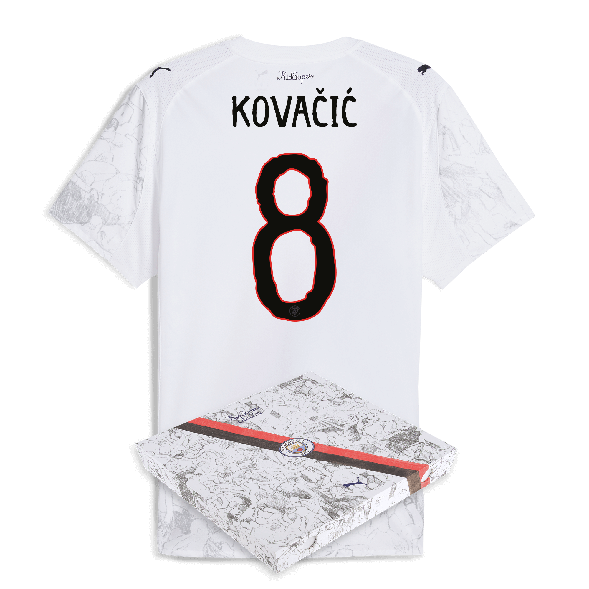 Manchester City manchester city kidsuper authentic jersey 202526 with kovacic 8 printing in gift box Collection - ManchesterCitystore.com