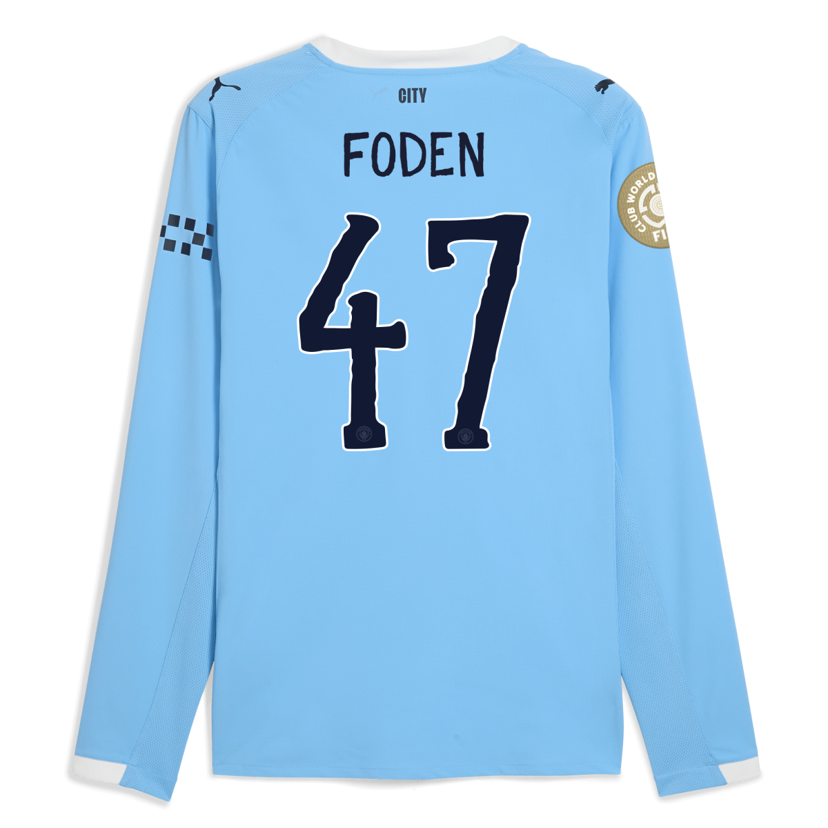 Manchester City manchester city kidsuper club world cup home authentic jersey 202526 long sleeve with foden 47 printing Collection - ManchesterCitystore.com