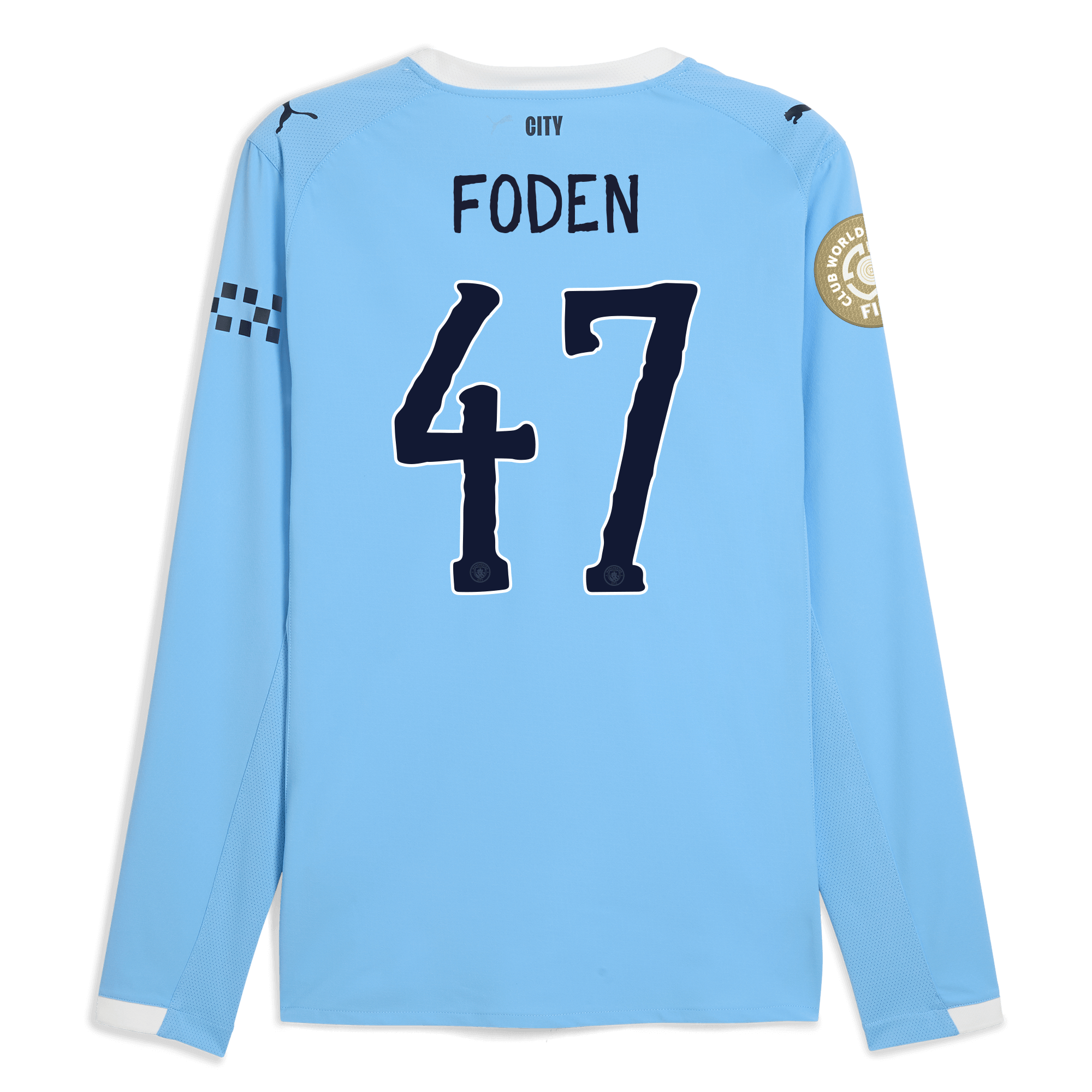 Manchester City manchester city kidsuper club world cup home authentic jersey 202526 long sleeve with foden 47 printing Collection - ManchesterCitystore.com