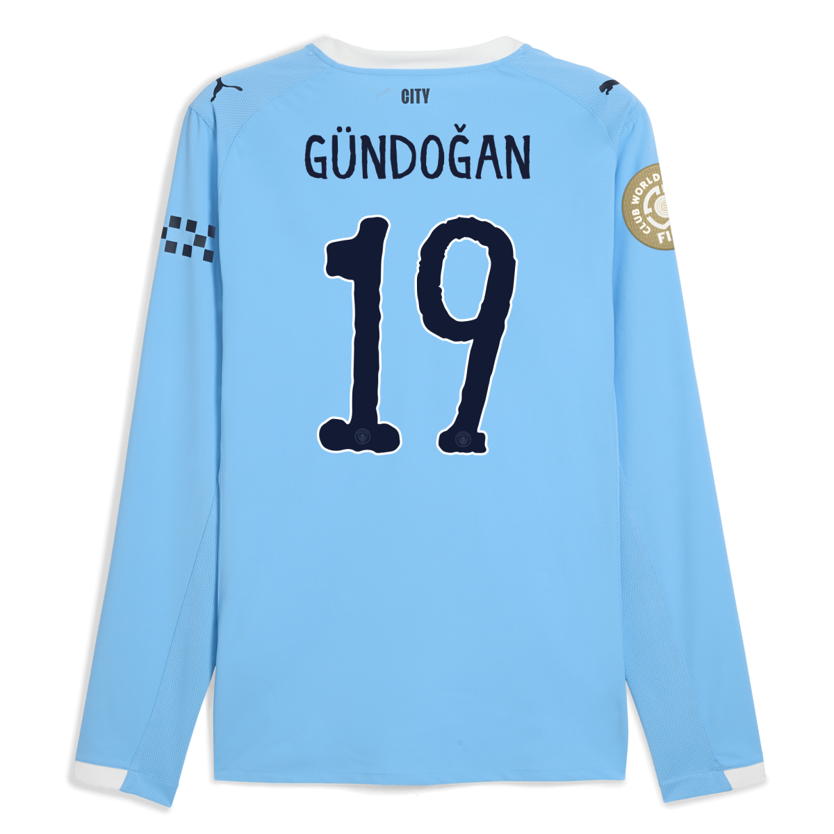 Manchester City manchester city kidsuper club world cup home authentic jersey 202526 long sleeve with gundogan 19 printing Collection - ManchesterCitystore.com