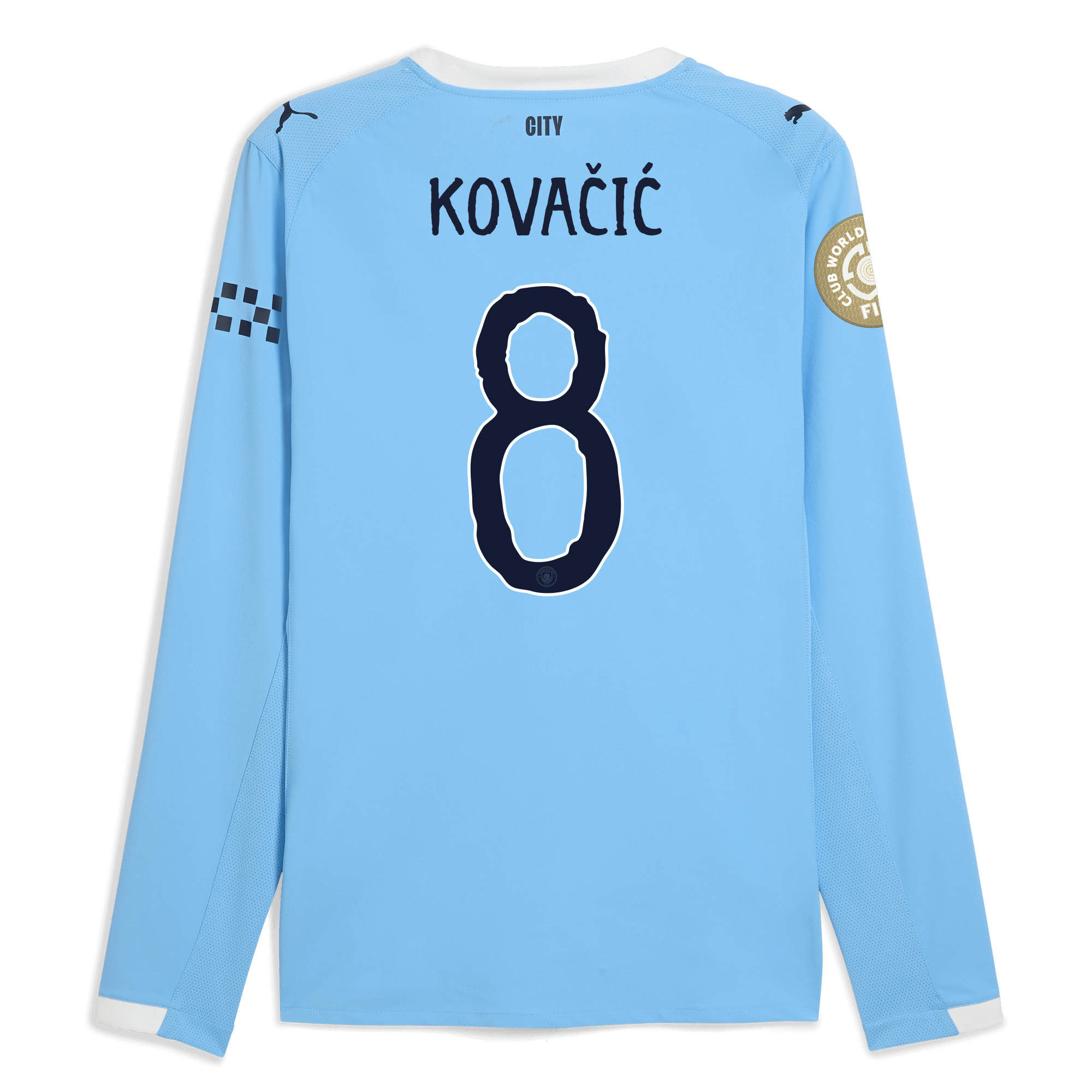 Manchester City manchester city kidsuper club world cup home authentic jersey 202526 long sleeve with kovacic 8 printing Collection - ManchesterCitystore.com