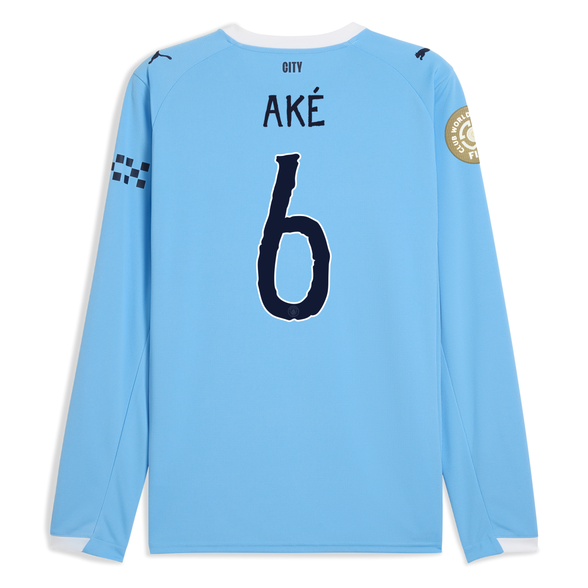 Manchester City manchester city kidsuper club world cup home jersey 202526 long sleeve with ake 6 printing Collection - ManchesterCitystore.com