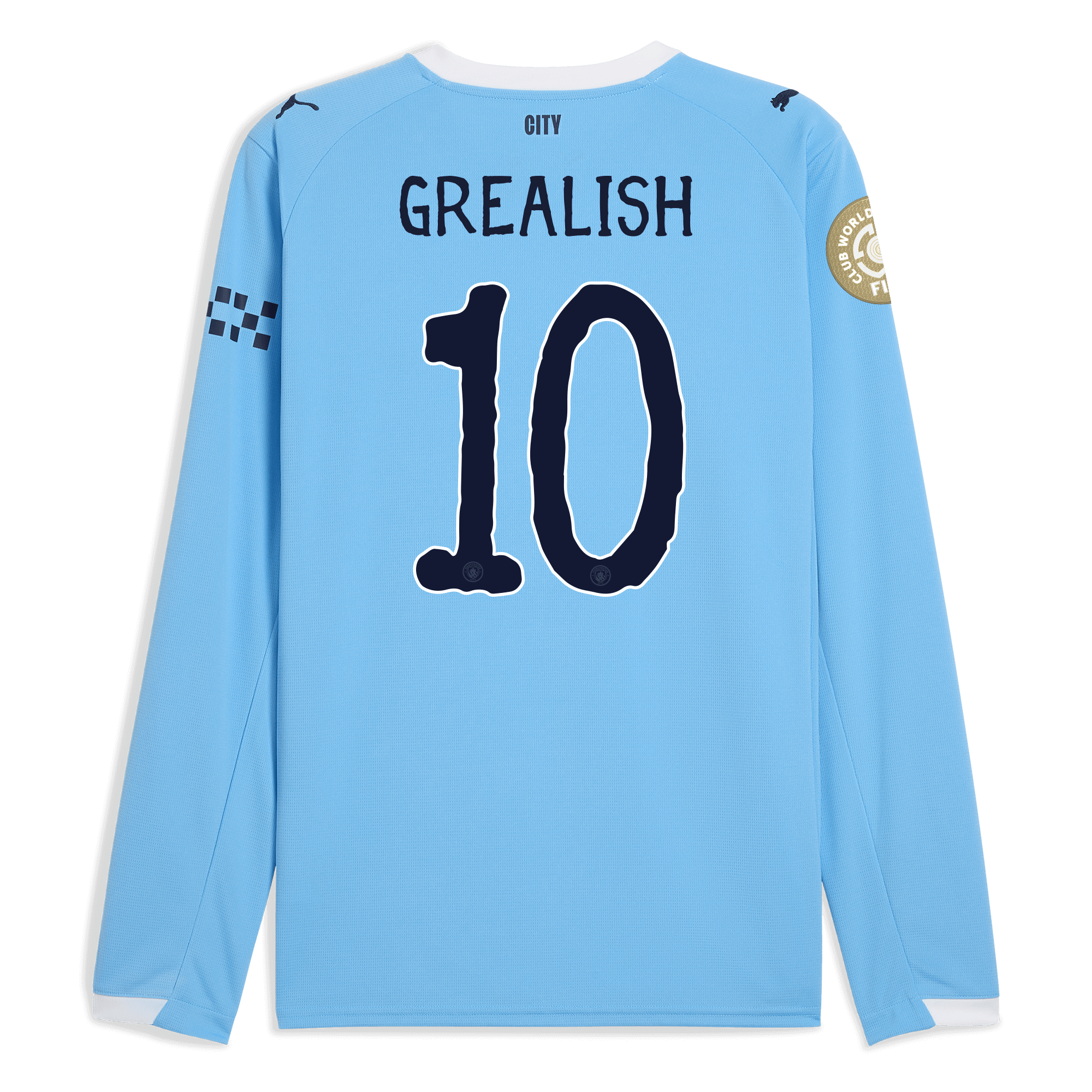Manchester City manchester city kidsuper club world cup home jersey 202526 long sleeve with grealish 10 printing Collection - ManchesterCitystore.com