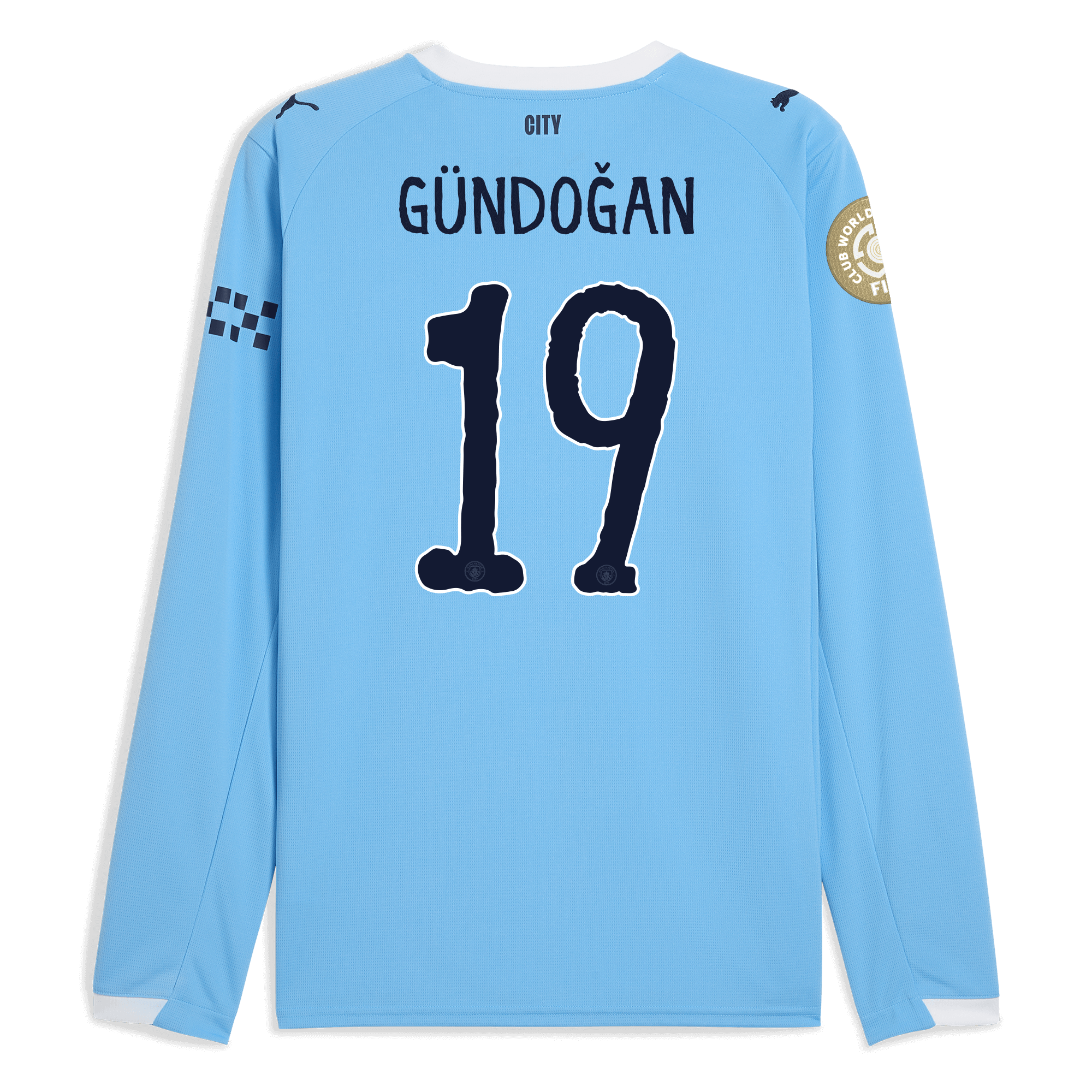 Manchester City manchester city kidsuper club world cup home jersey 202526 long sleeve with gundogan 19 printing Collection - ManchesterCitystore.com