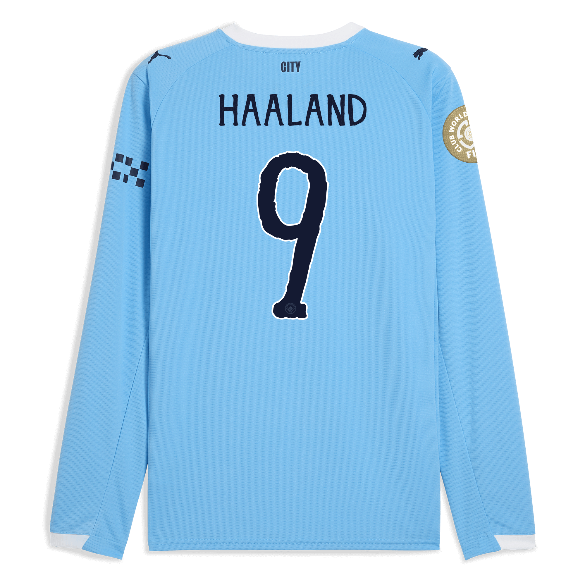 Manchester City manchester city kidsuper club world cup home jersey 202526 long sleeve with haaland 9 printing Collection - ManchesterCitystore.com