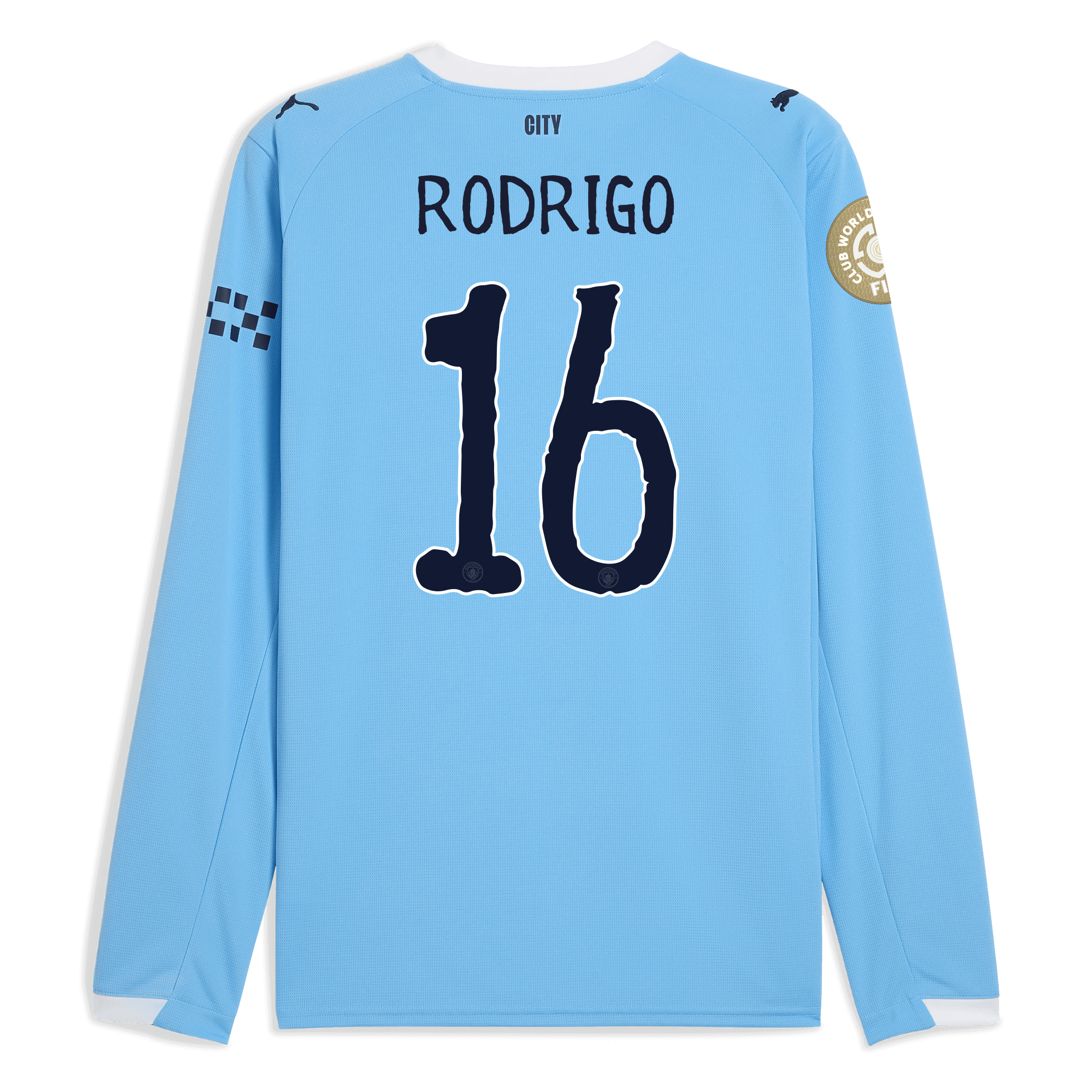 Manchester City manchester city kidsuper club world cup home jersey 202526 long sleeve with rodrigo 16 printing Collection - ManchesterCitystore.com
