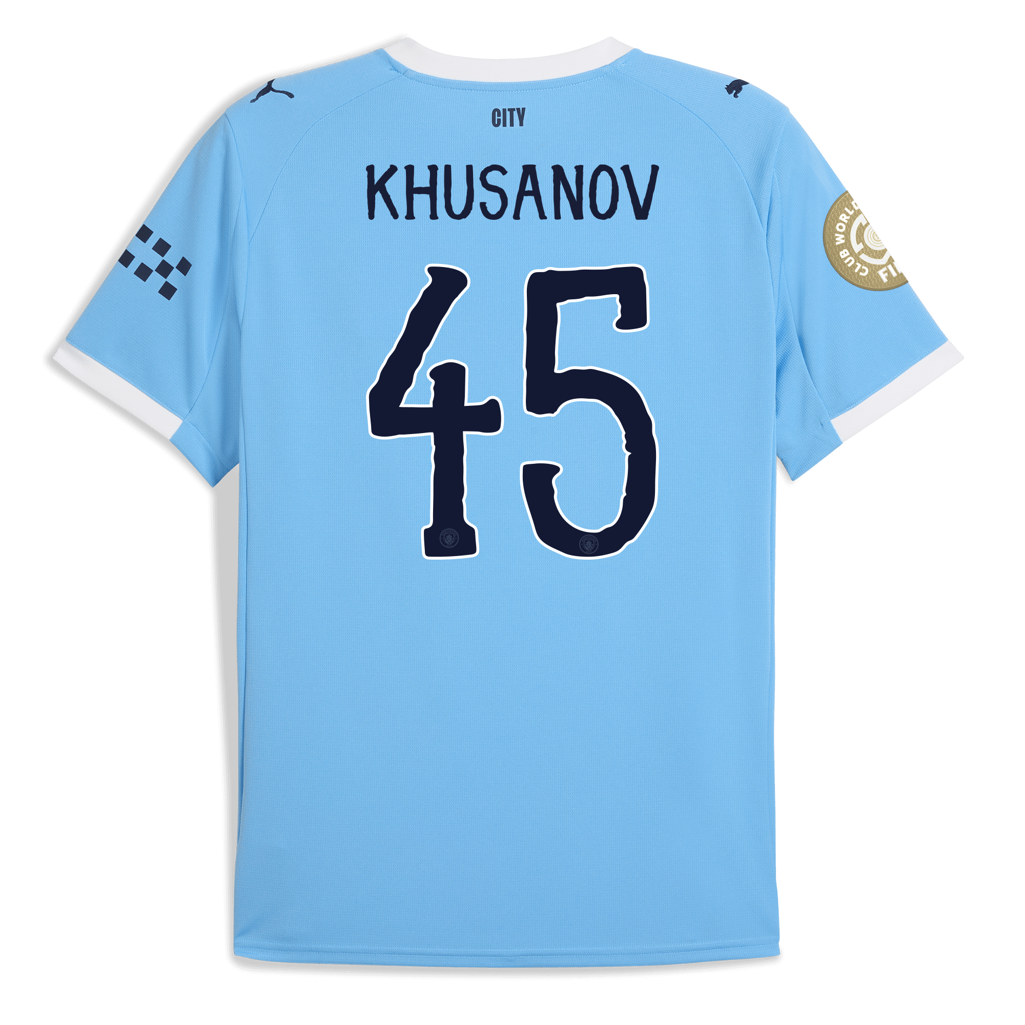 Manchester City manchester city kidsuper club world cup home jersey 202526 with khusanov 45 printing Collection - ManchesterCitystore.com