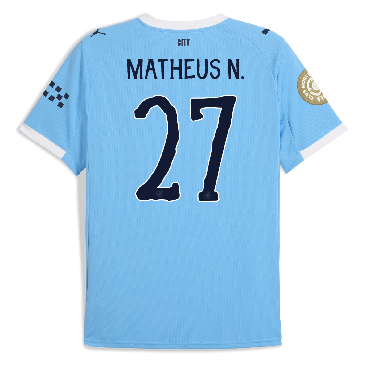 Manchester City manchester city kidsuper club world cup home jersey 202526 with matheus n. 27 printing Collection - ManchesterCitystore.com