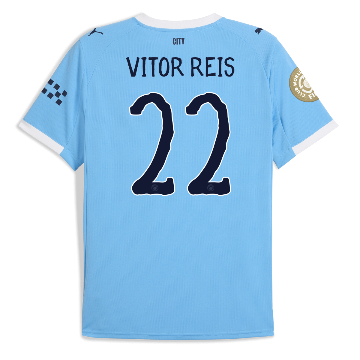 Manchester City manchester city kidsuper club world cup home jersey 202526 with vitor reis 22 printing Collection - ManchesterCitystore.com