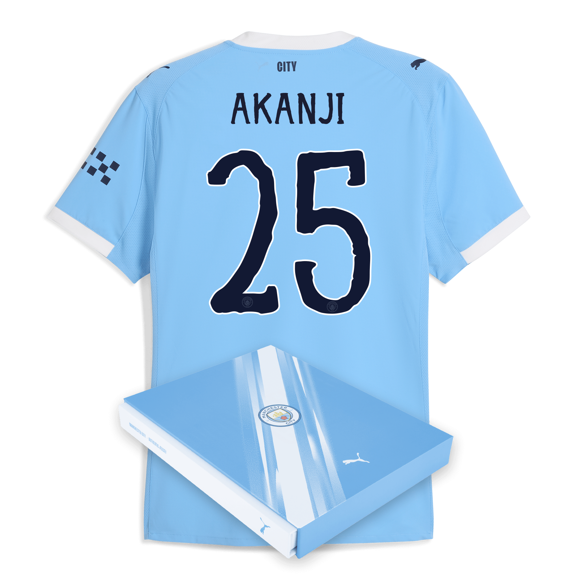 Manchester City manchester city kidsuper home authentic jersey 202526 with akanji 25 printing in gift box Collection - ManchesterCitystore.com