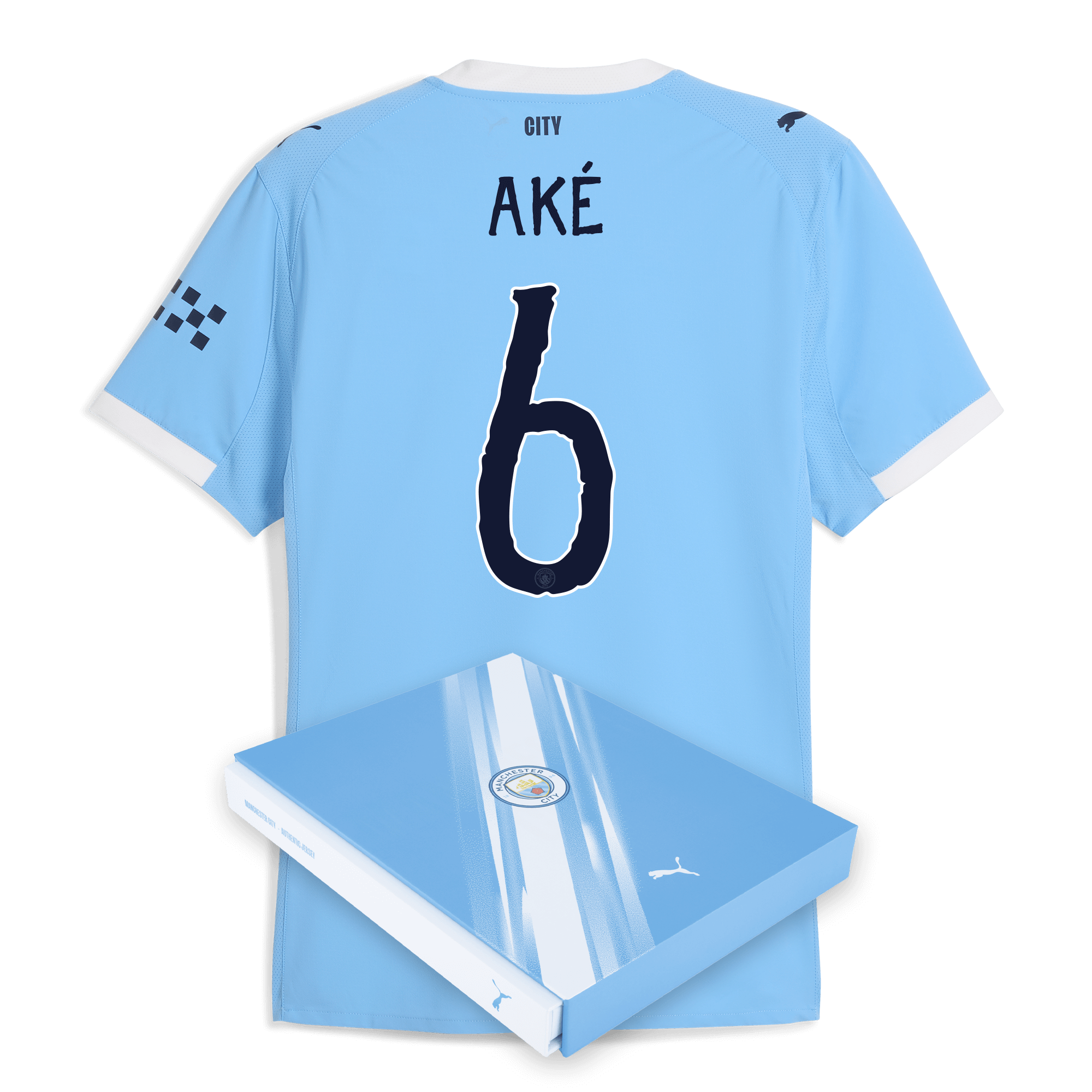 Manchester City manchester city kidsuper home authentic jersey 202526 with ake 6 printing in gift box Collection - ManchesterCitystore.com