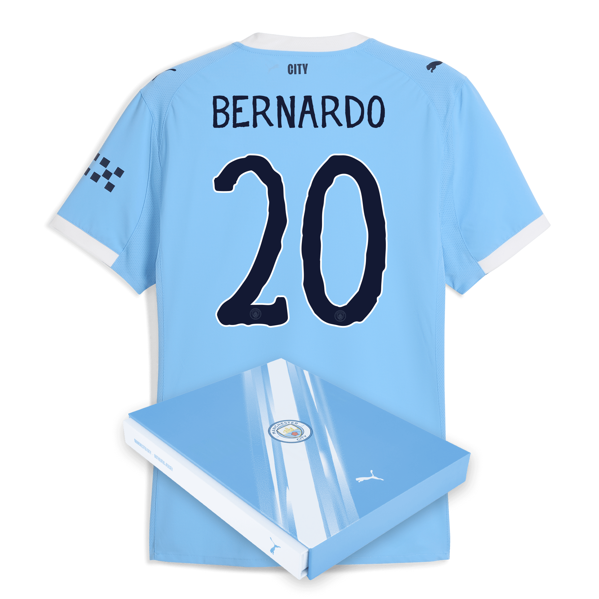 Manchester City manchester city kidsuper home authentic jersey 202526 with bernardo 20 printing in gift box Collection - ManchesterCitystore.com
