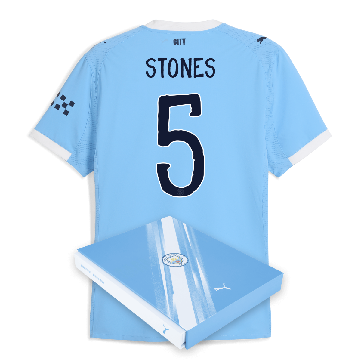 Manchester City manchester city kidsuper home authentic jersey 202526 with stones 5 printing in gift box Collection - ManchesterCitystore.com