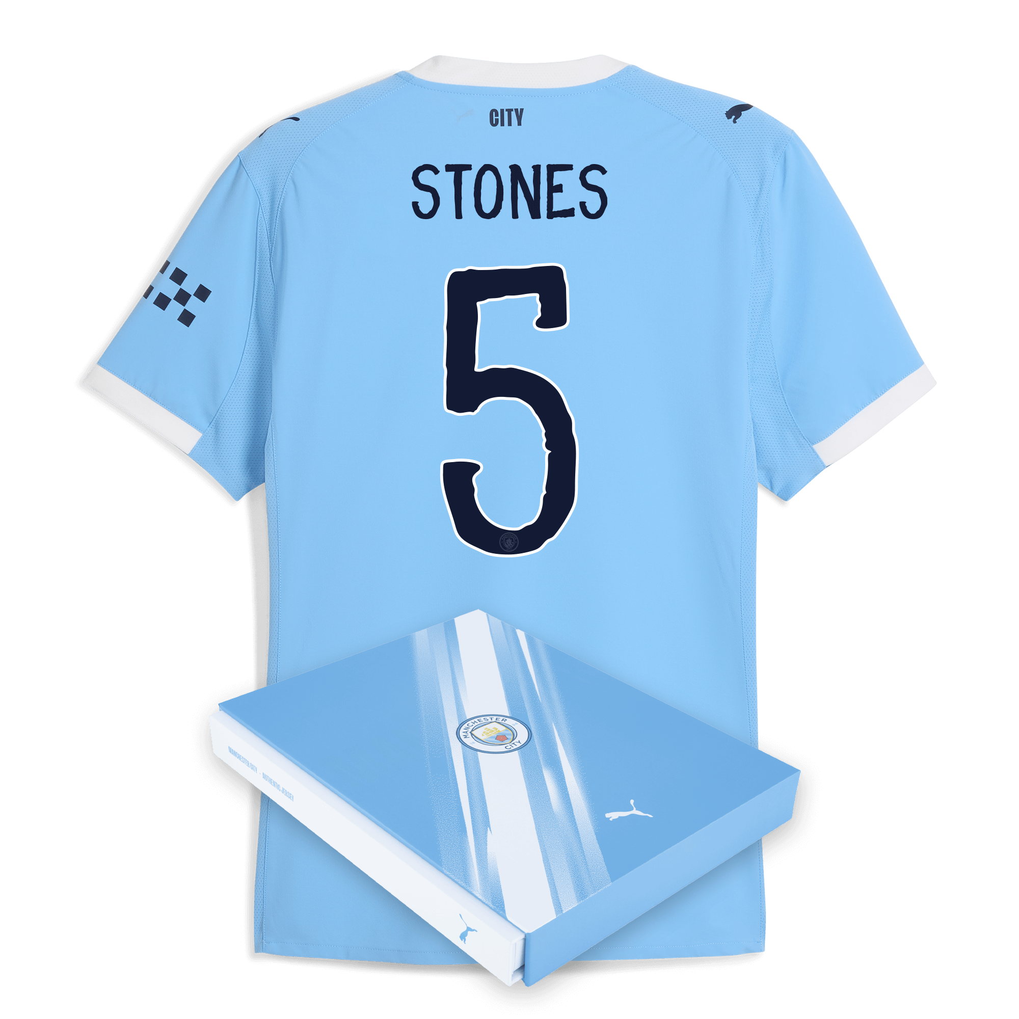 Manchester City manchester city kidsuper home authentic jersey 202526 with stones 5 printing in gift box Collection - ManchesterCitystore.com