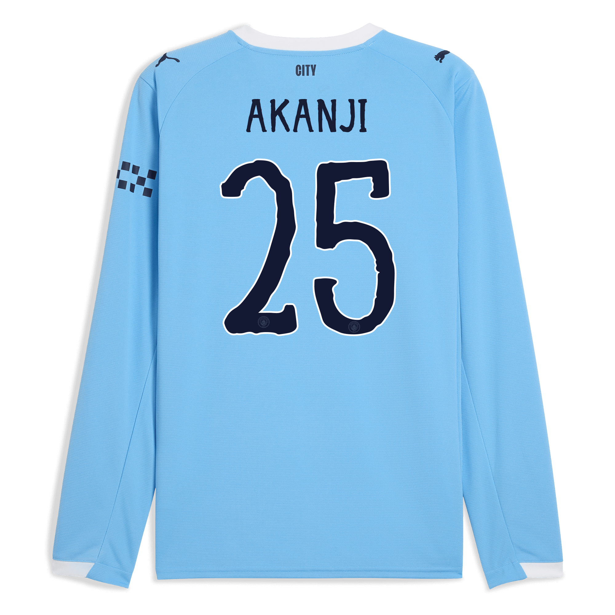 Manchester City manchester city kidsuper home jersey 202526 long sleeve with akanji 25 printing Collection - ManchesterCitystore.com