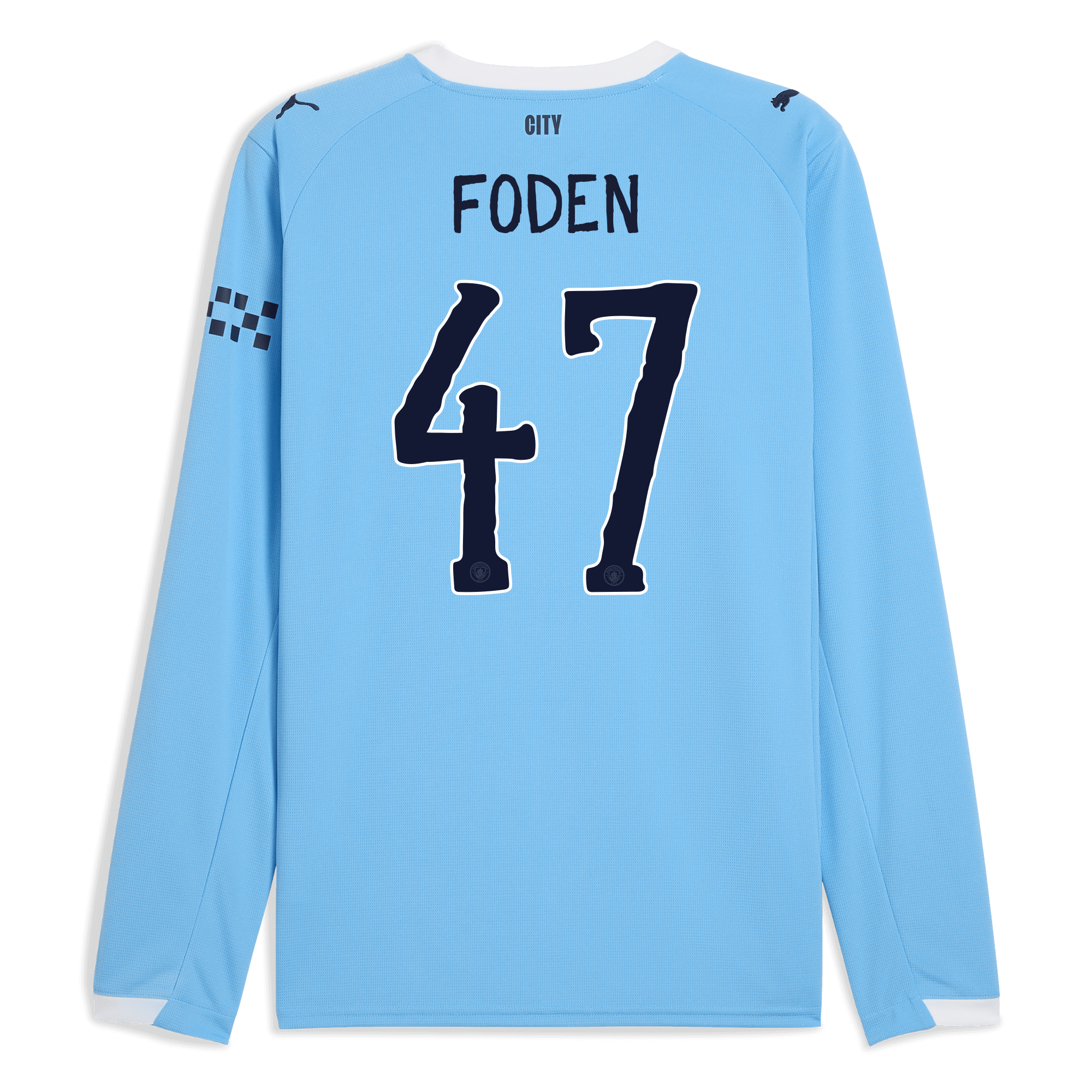 Manchester City manchester city kidsuper home jersey 202526 long sleeve with foden 47 printing Collection - ManchesterCitystore.com