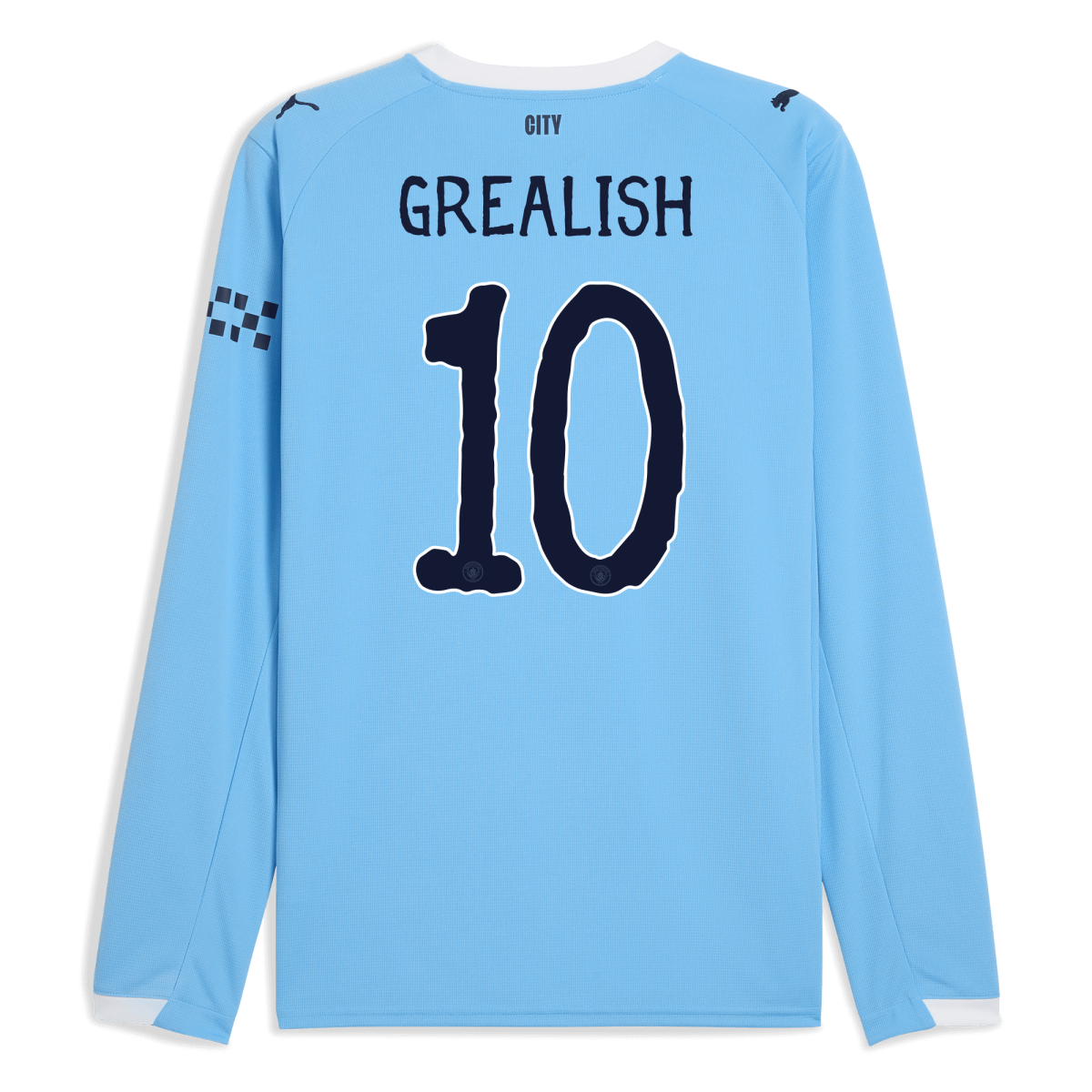 Manchester City manchester city kidsuper home jersey 202526 long sleeve with grealish 10 printing Collection - ManchesterCitystore.com