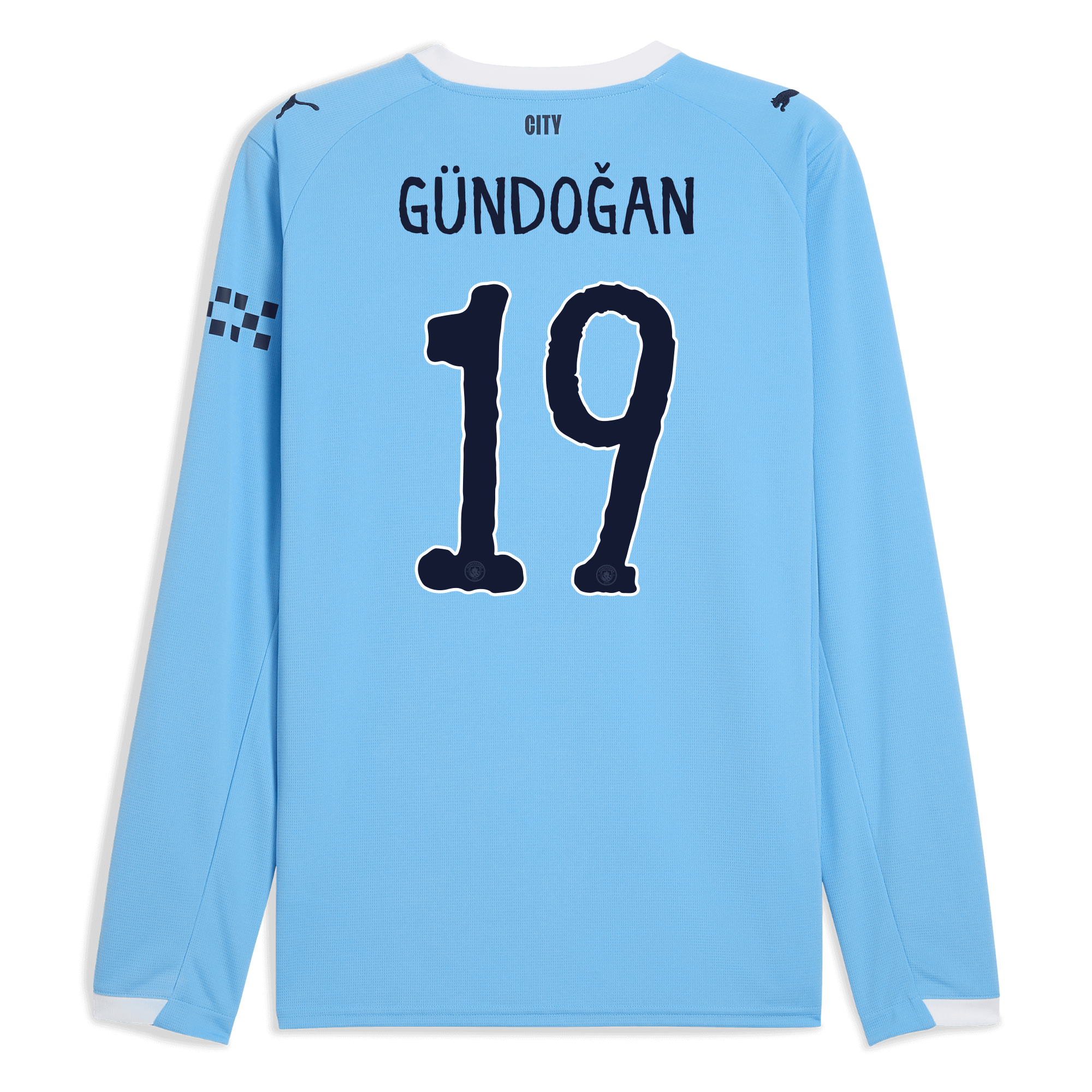 Manchester City manchester city kidsuper home jersey 202526 long sleeve with gundogan 19 printing Collection - ManchesterCitystore.com