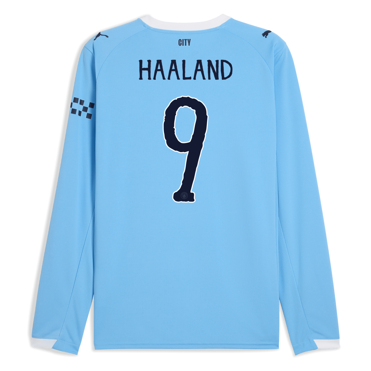 Manchester City manchester city kidsuper home jersey 202526 long sleeve with haaland 9 printing Collection - ManchesterCitystore.com