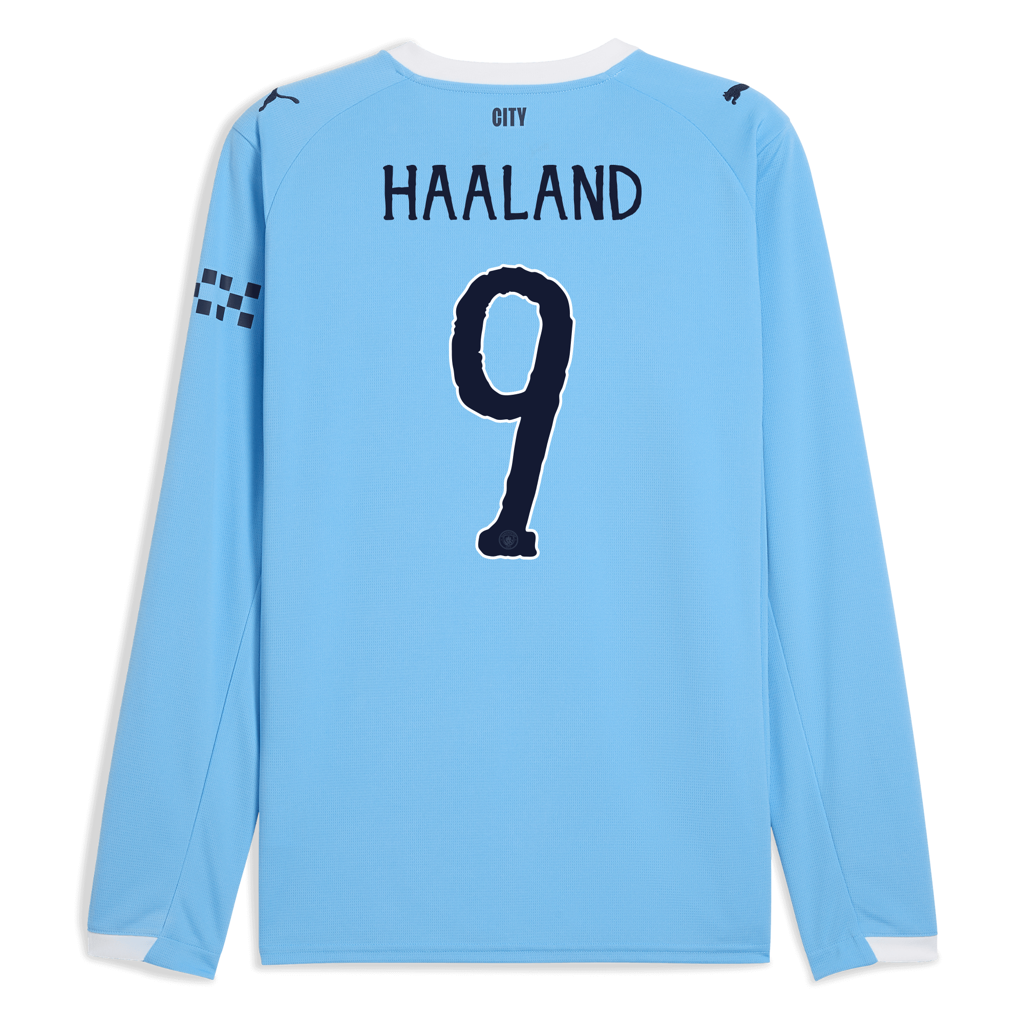 Manchester City manchester city kidsuper home jersey 202526 long sleeve with haaland 9 printing Collection - ManchesterCitystore.com