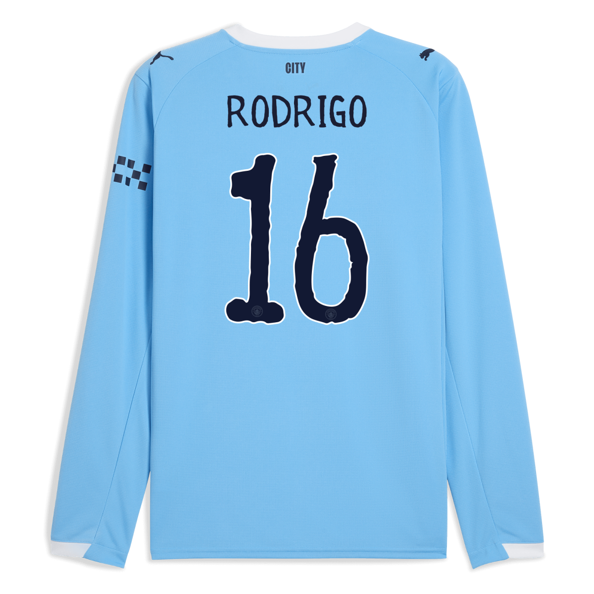 Manchester City manchester city kidsuper home jersey 202526 long sleeve with rodrigo 16 printing Collection - ManchesterCitystore.com