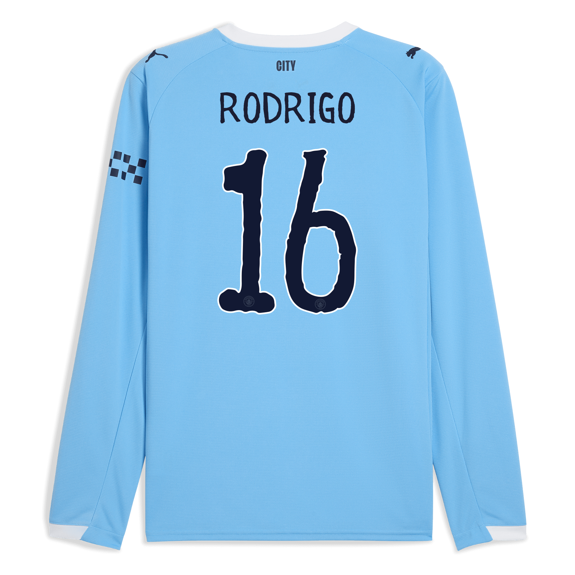 Manchester City manchester city kidsuper home jersey 202526 long sleeve with rodrigo 16 printing Collection - ManchesterCitystore.com