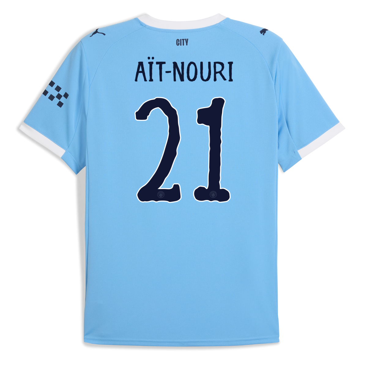 Manchester City manchester city kidsuper home jersey 202526 with ait-nouri 21 printing Collection - ManchesterCitystore.com