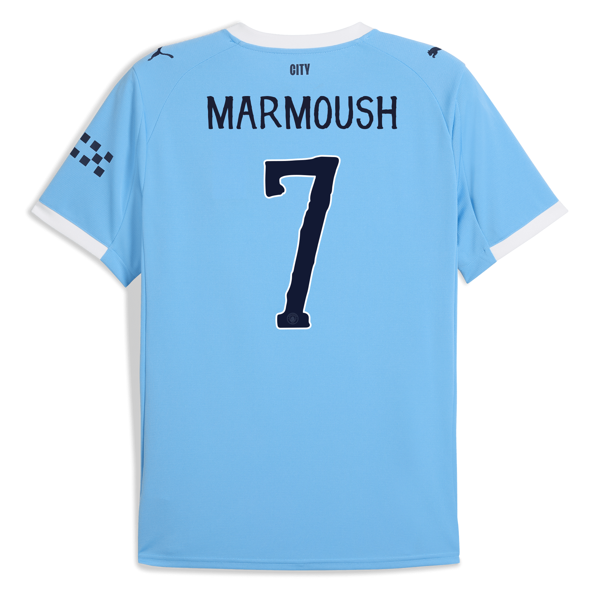 Manchester City manchester city kidsuper home jersey 202526 with marmoush 7 printing Collection - ManchesterCitystore.com