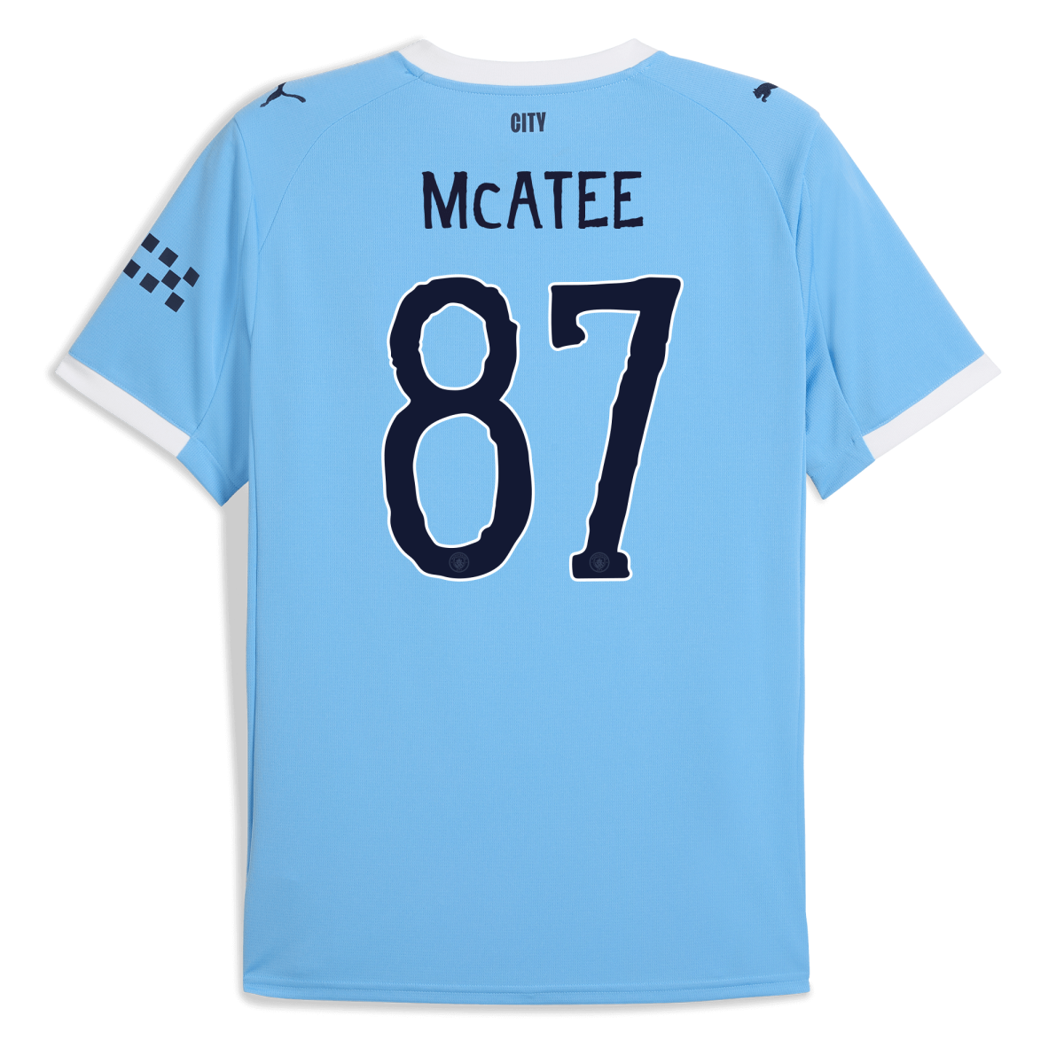 Manchester City manchester city kidsuper home jersey 202526 with mcatee 87 printing Collection - ManchesterCitystore.com