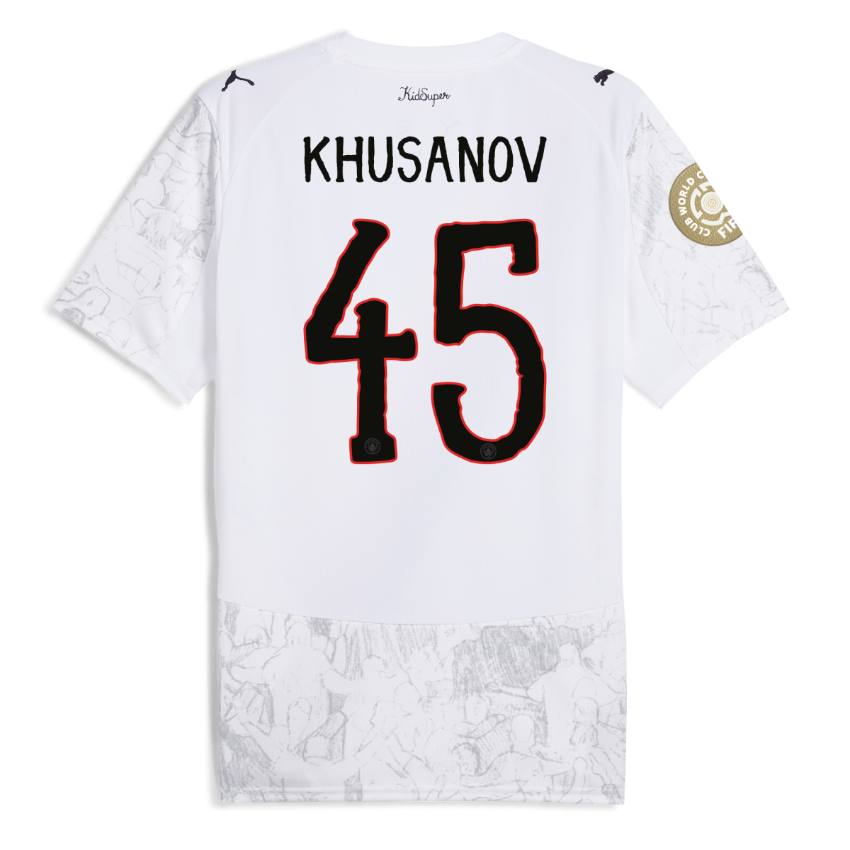 Manchester City manchester city kidsuper jersey 202526 club world cup with khusanov 45 printing Collection - ManchesterCitystore.com
