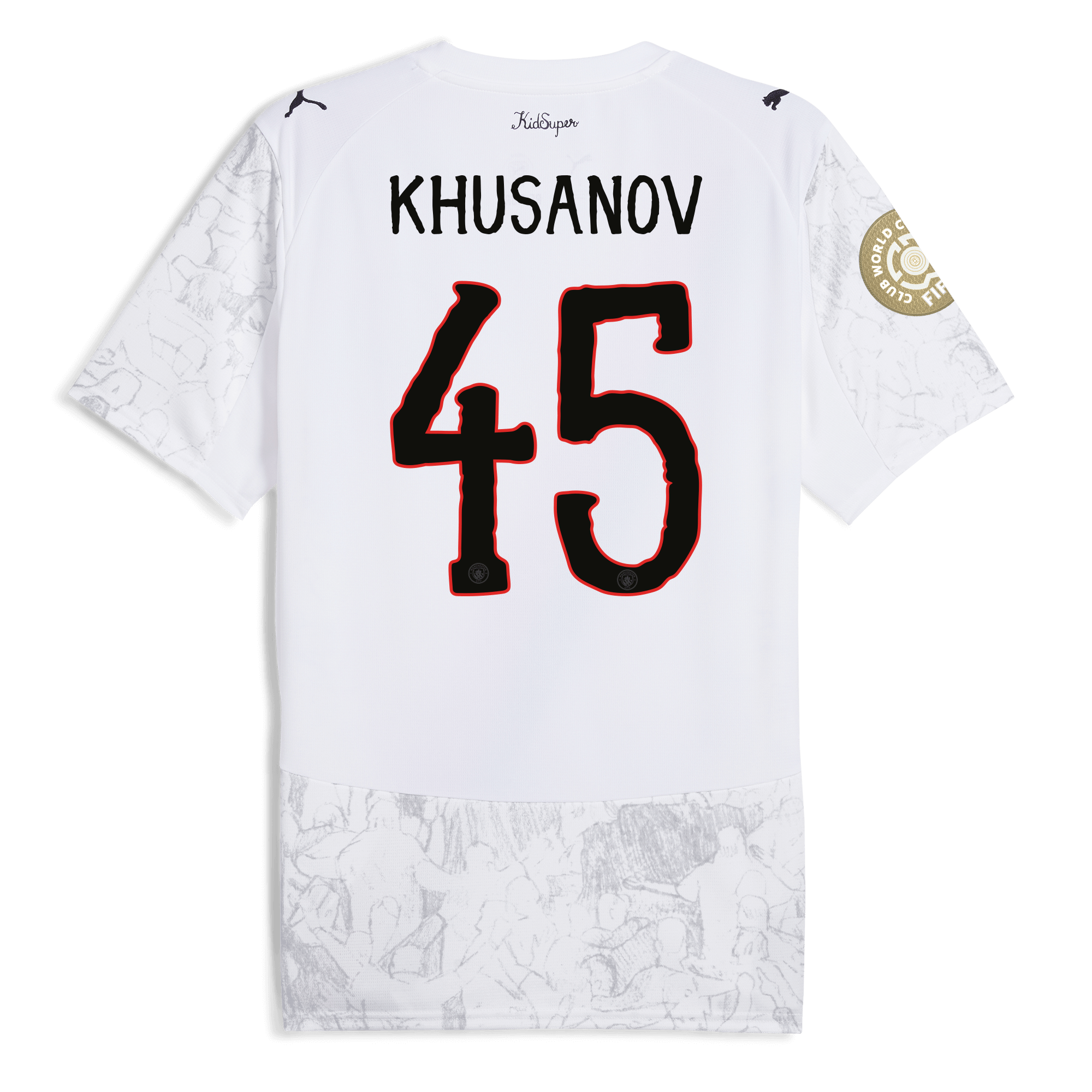 Manchester City manchester city kidsuper jersey 202526 club world cup with khusanov 45 printing Collection - ManchesterCitystore.com