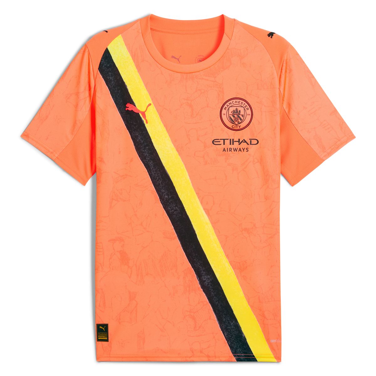 Manchester City manchester city kidsuper jersey 202526 orange Collection - ManchesterCitystore.com