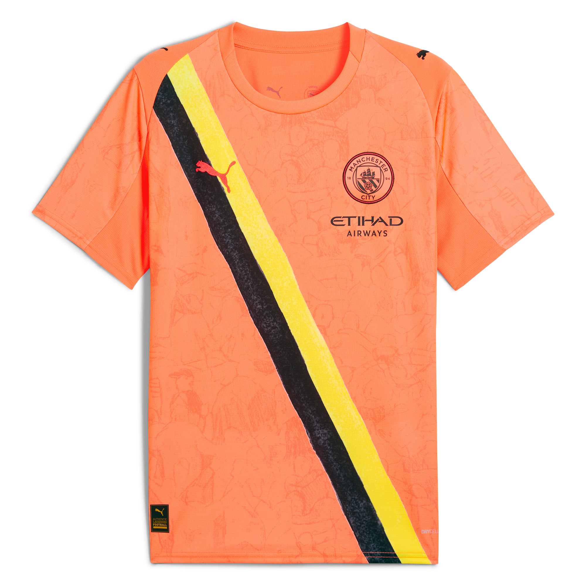Manchester City manchester city kidsuper jersey 202526 orange Collection - ManchesterCitystore.com