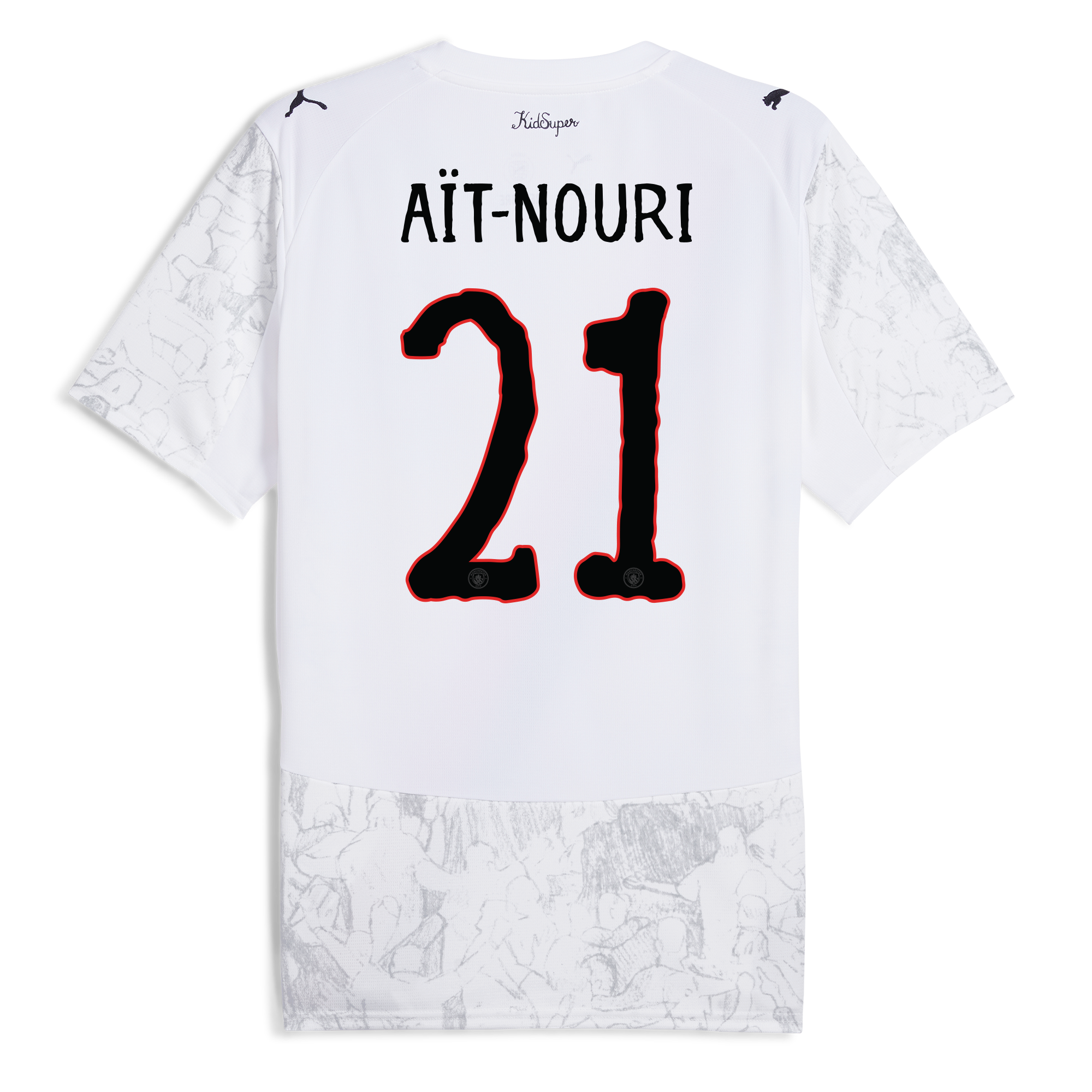 Manchester City manchester city kidsuper jersey 202526 with ait-nouri 21 printing Collection - ManchesterCitystore.com