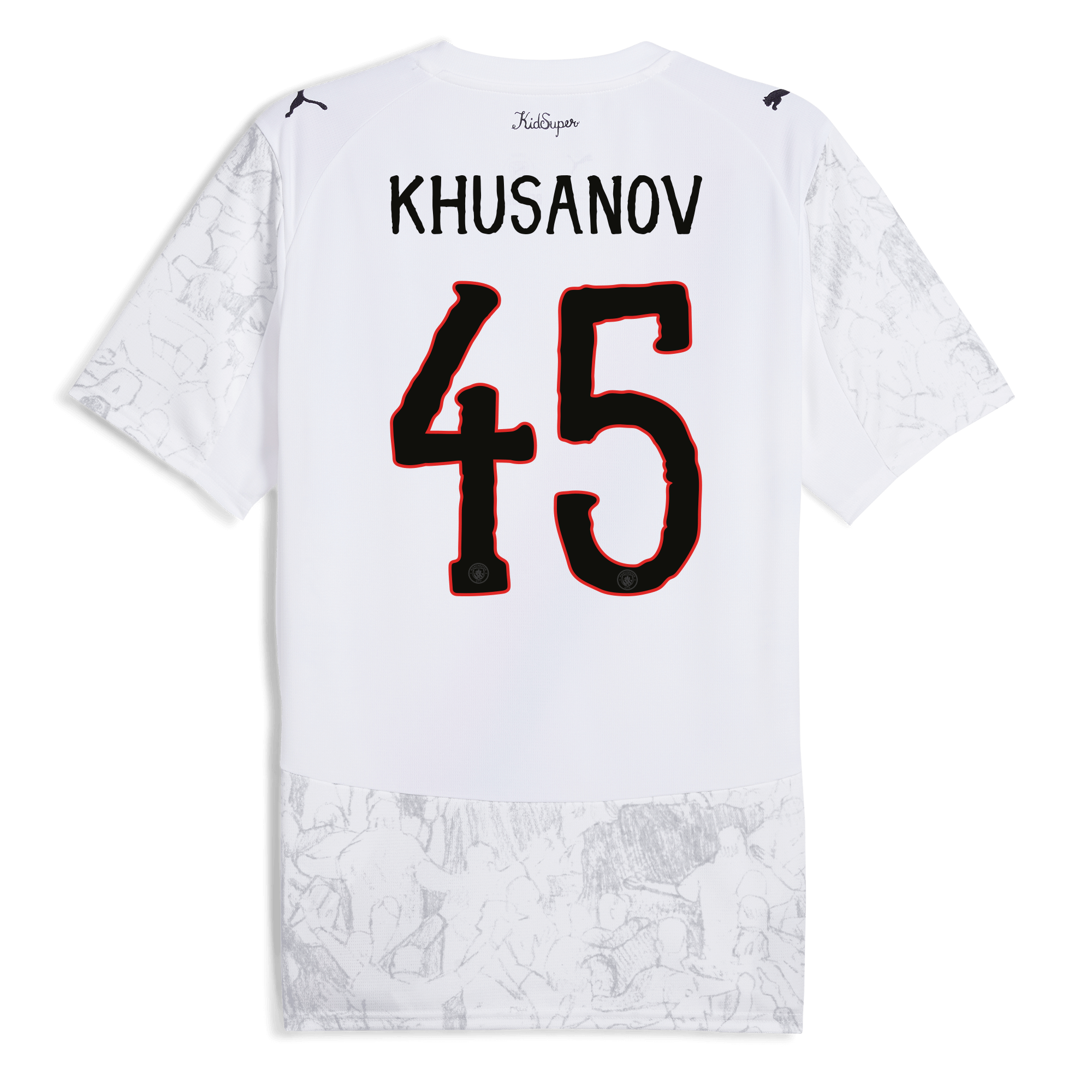 Manchester City manchester city kidsuper jersey 202526 with khusanov 45 printing Collection - ManchesterCitystore.com
