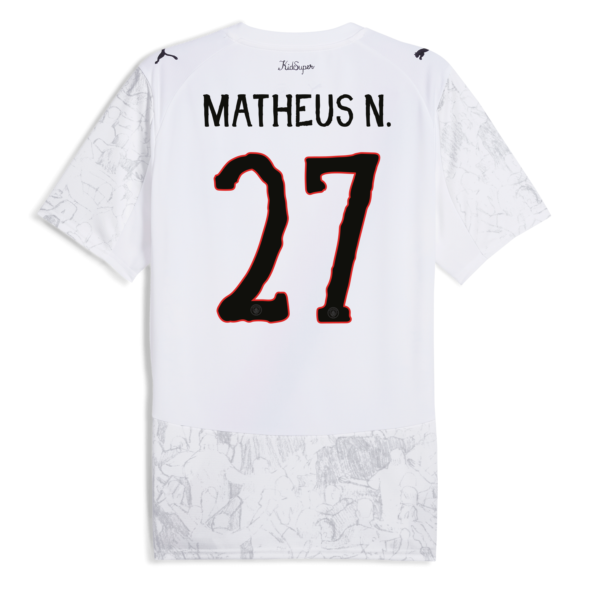 Manchester City manchester city kidsuper jersey 202526 with matheus n. 27 printing Collection - ManchesterCitystore.com