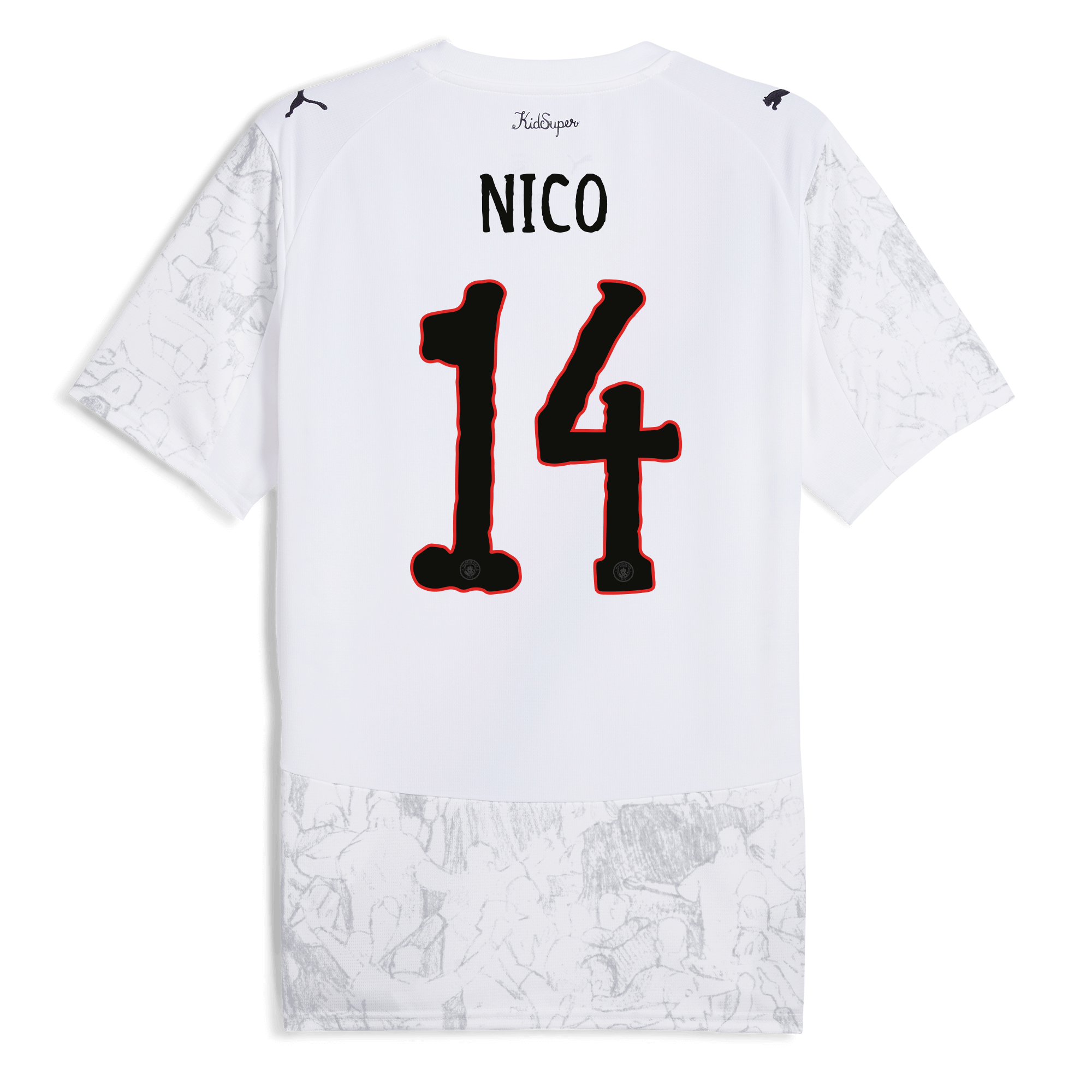 Manchester City manchester city kidsuper jersey 202526 with nico 14 printing Collection - ManchesterCitystore.com