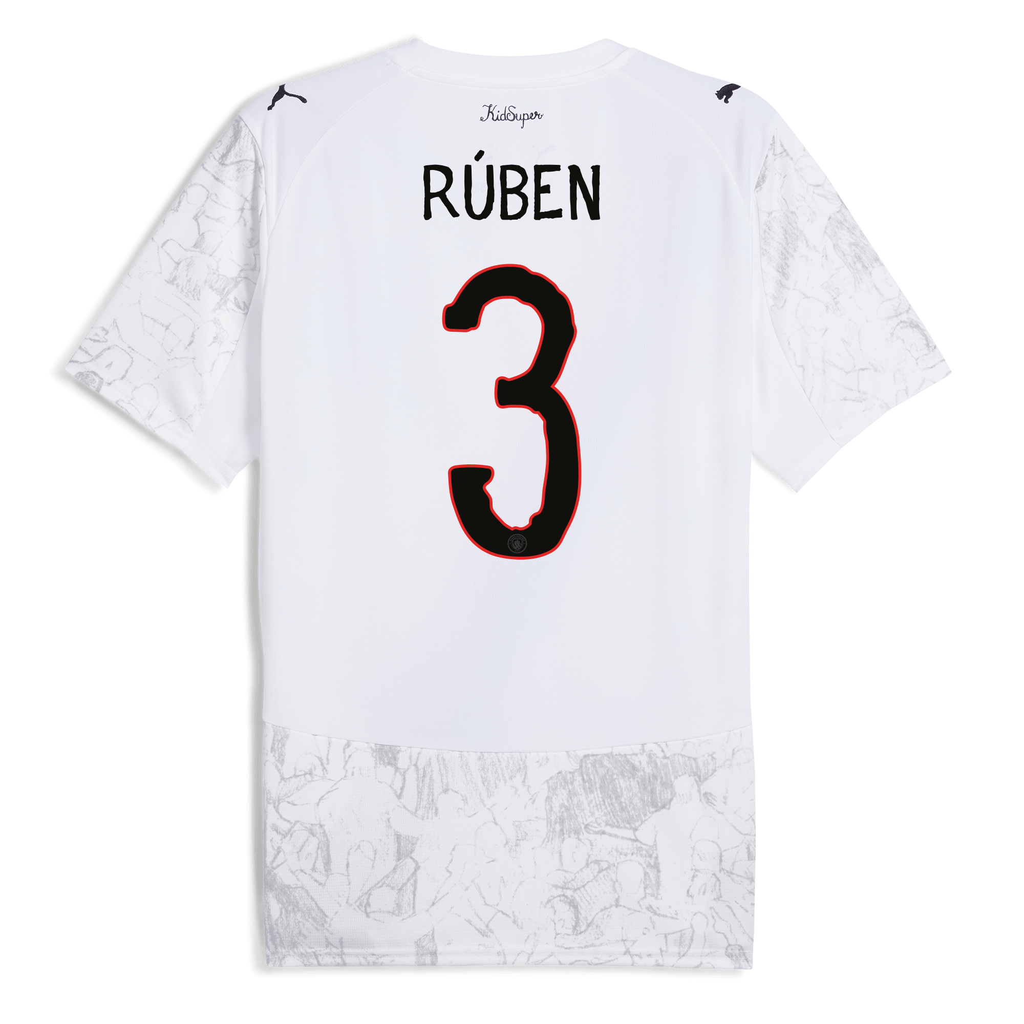 Manchester City manchester city kidsuper jersey 202526 with ruben 3 printing Collection - ManchesterCitystore.com