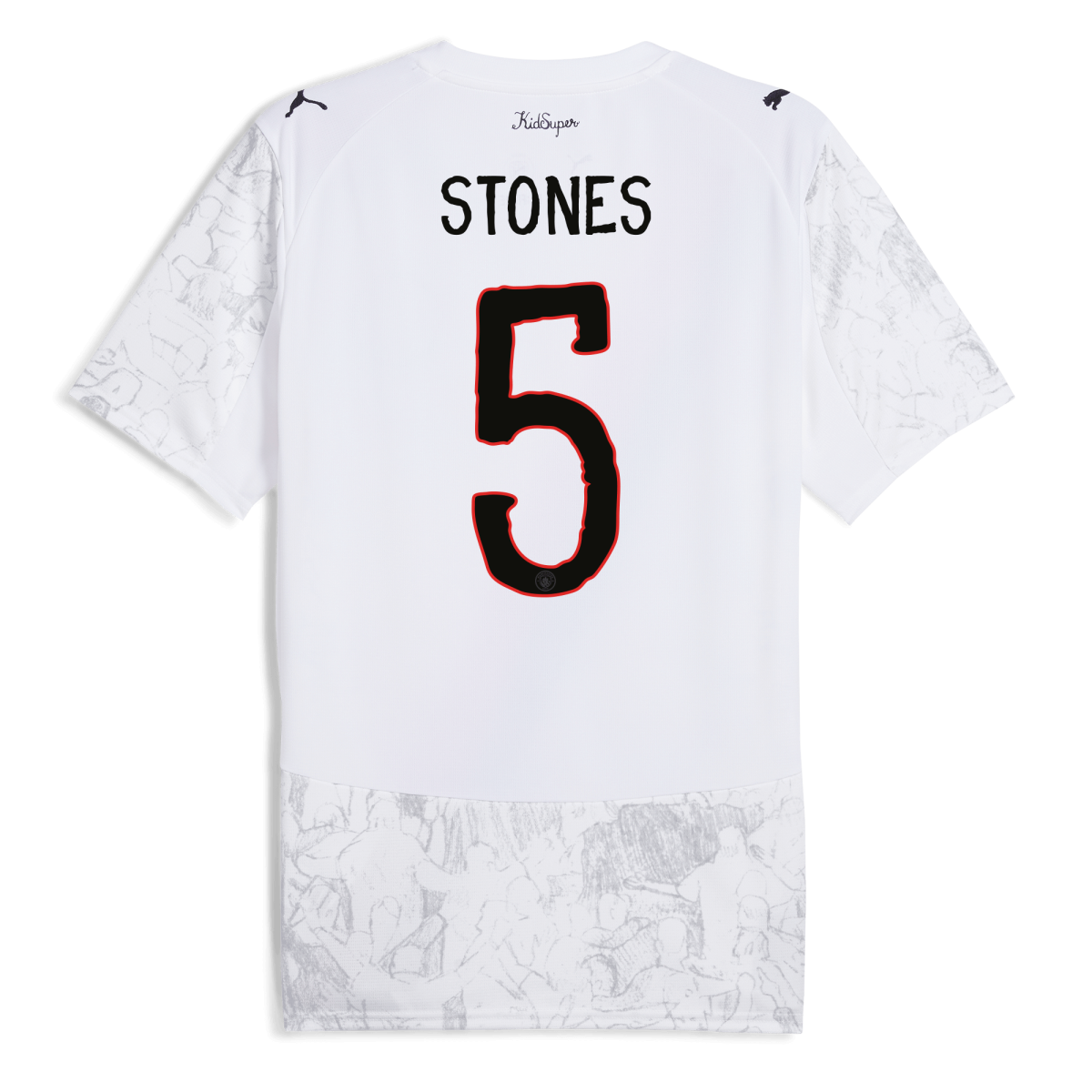Manchester City manchester city kidsuper jersey 202526 with stones 5 printing Collection - ManchesterCitystore.com