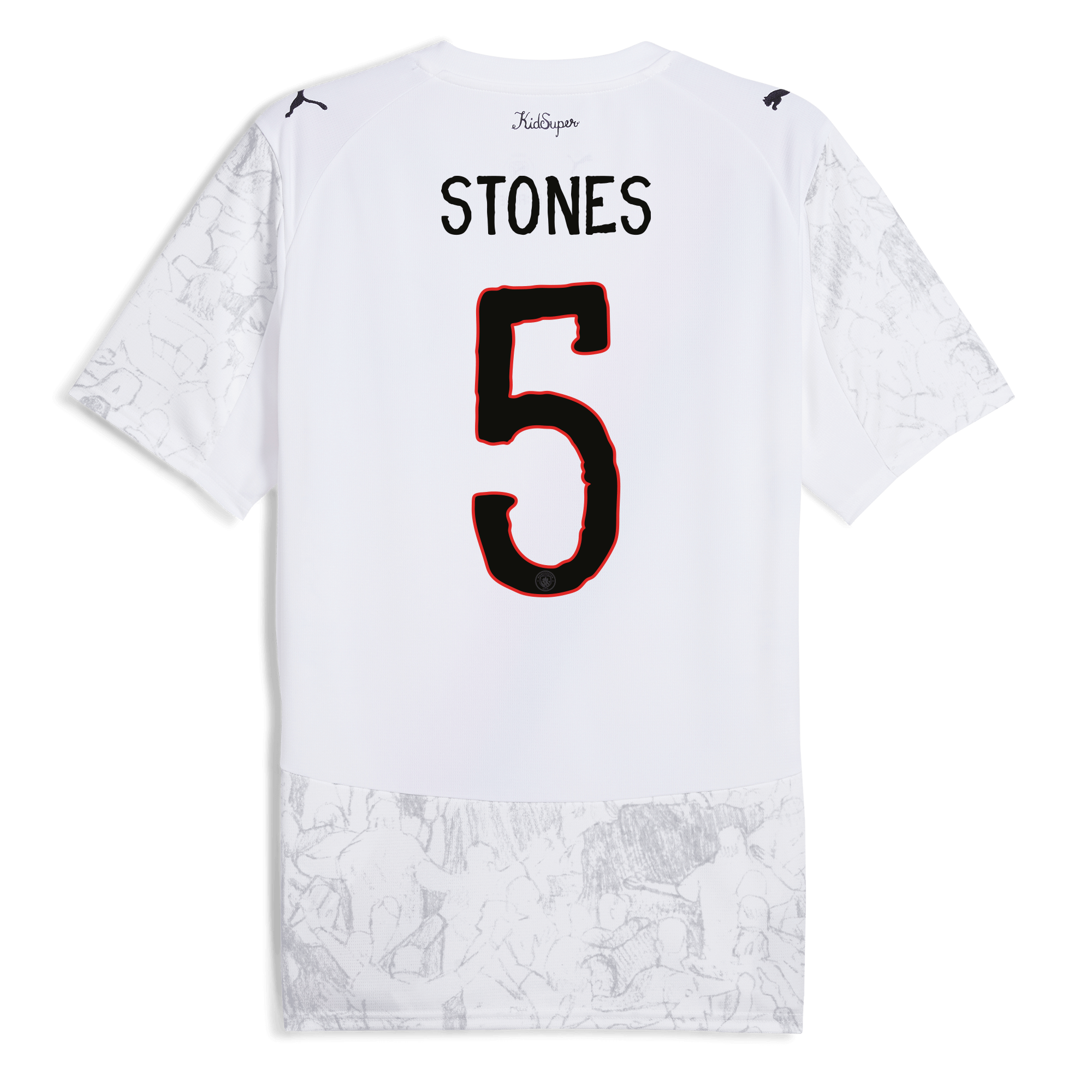 Manchester City manchester city kidsuper jersey 202526 with stones 5 printing Collection - ManchesterCitystore.com