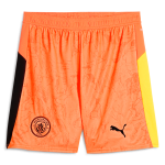 Manchester City manchester city kidsuper shorts 202526 orange Collection - ManchesterCitystore.com
